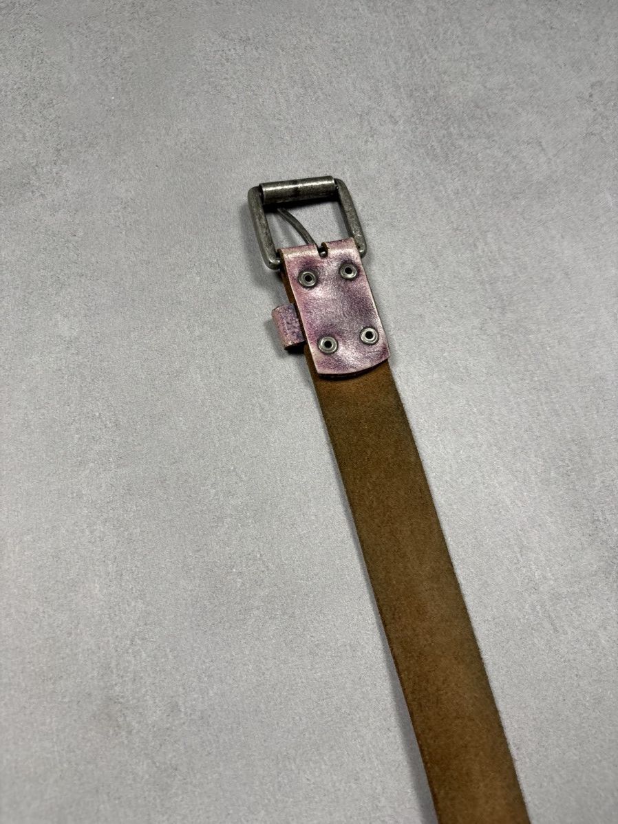 Ed Hardy Ed Hardy Leather Belt Koi Fish Japanese Vintage Y2K Tattoo Size ONE SIZE - 12 Thumbnail