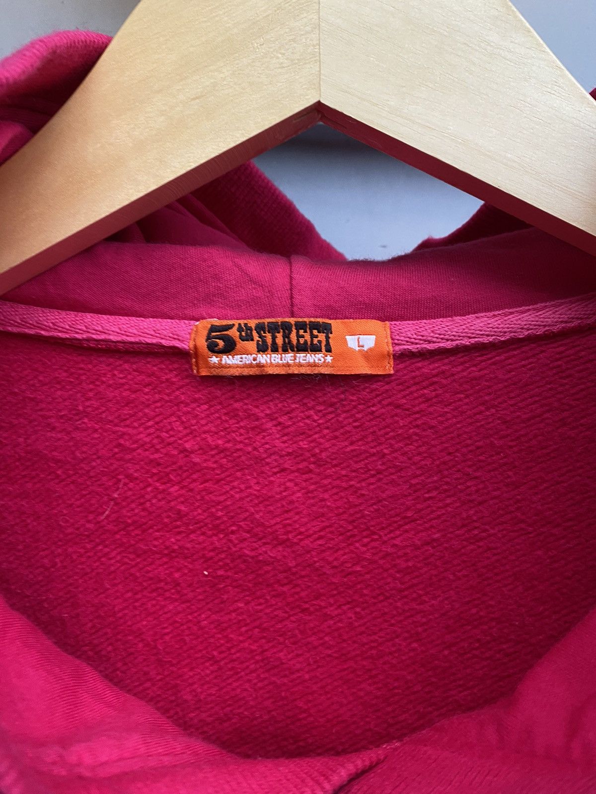 Japanese Brand 5th Street Japanese Teen Girl Hot Pink Hoodie Style Size L / US 10 / IT 46 - 4 Thumbnail