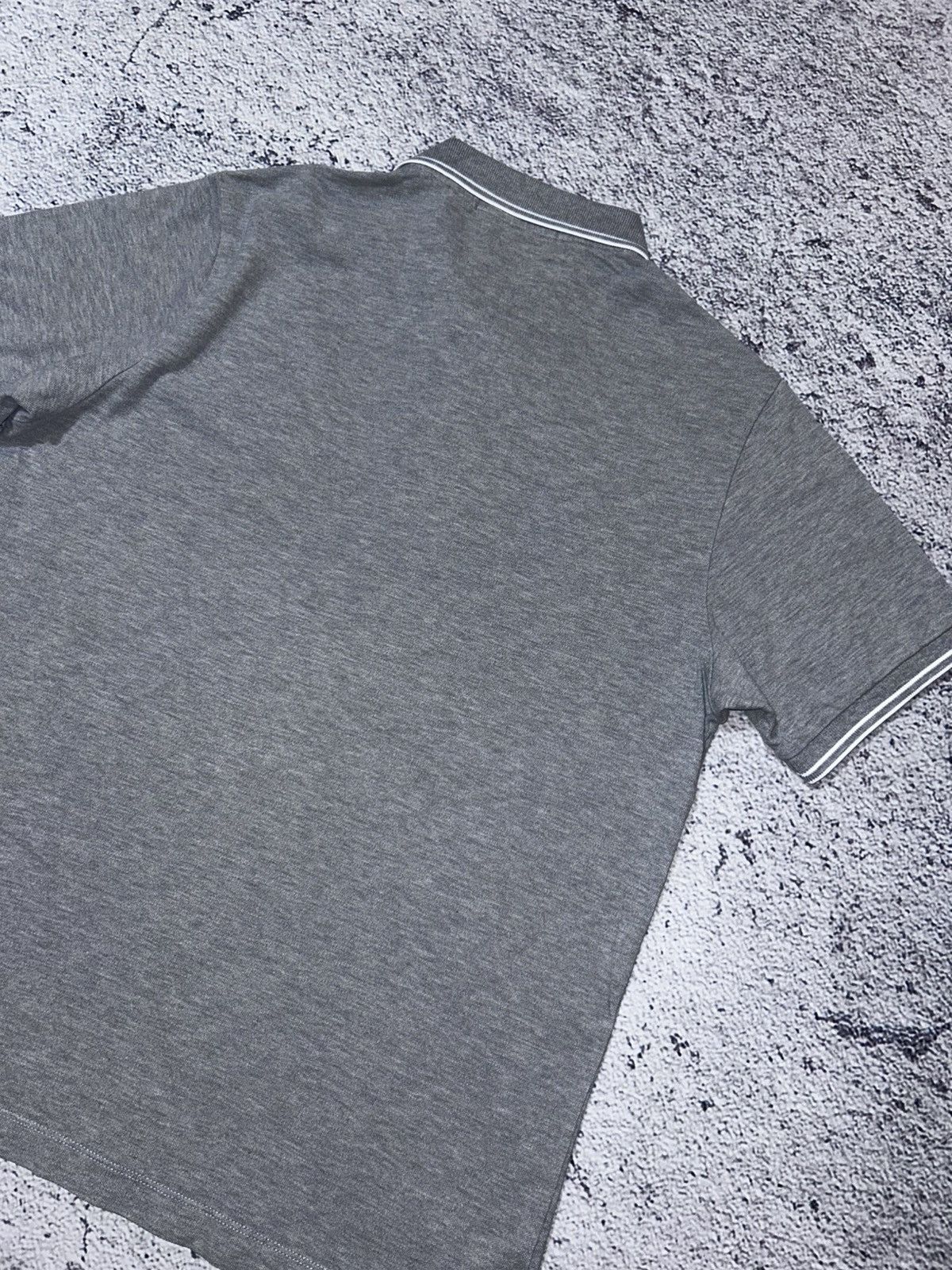 Stone Island Stone Island Slim Fit Polo Shirt – Grey Authentic Piece Size US M / EU 48-50 / 2 - 12 Thumbnail
