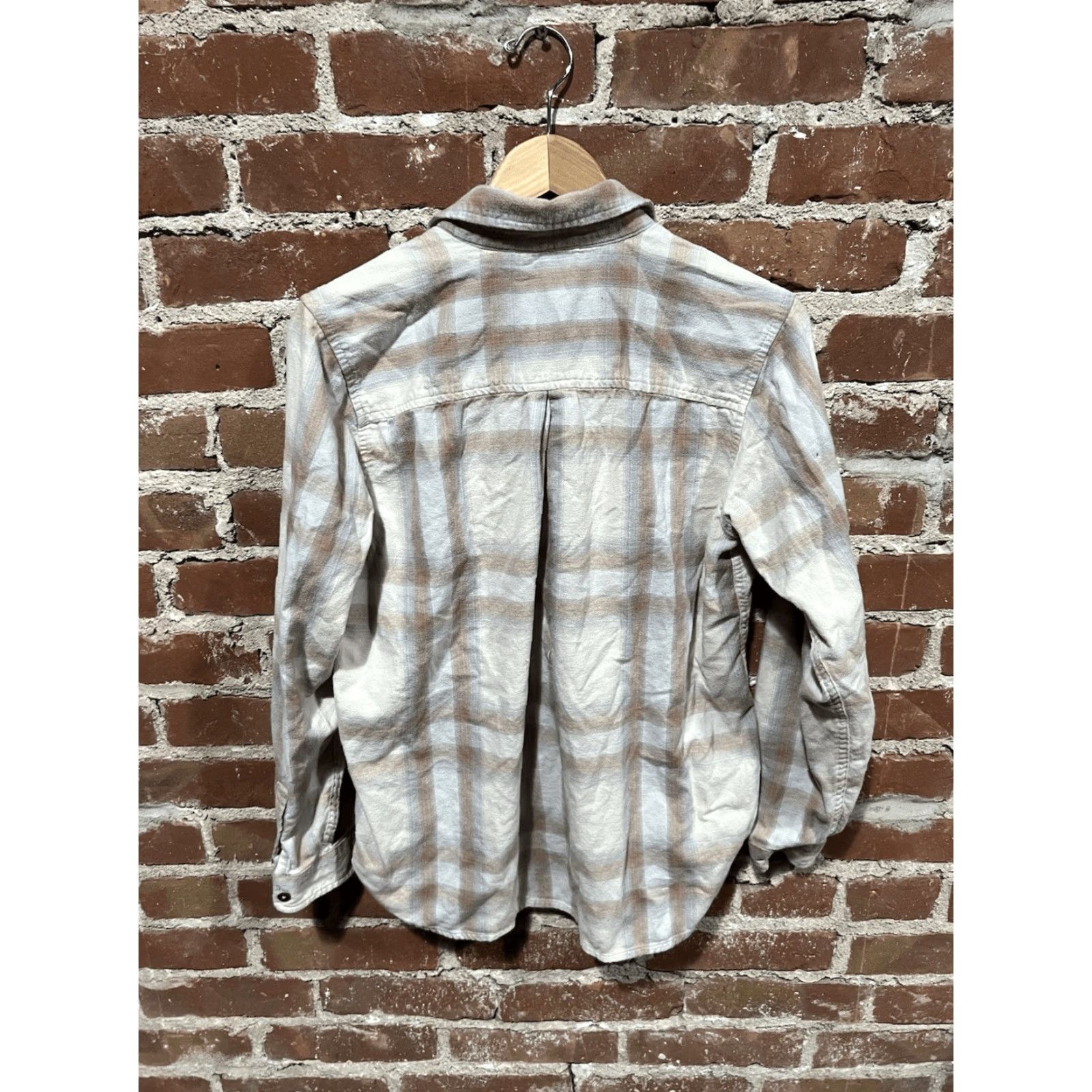 Vintage REI Womens Blue Plaid Long Sleeve Flannel Button-Up Shirt Size M Size M / US 6-8 / IT 42-44 - 2 Thumbnail
