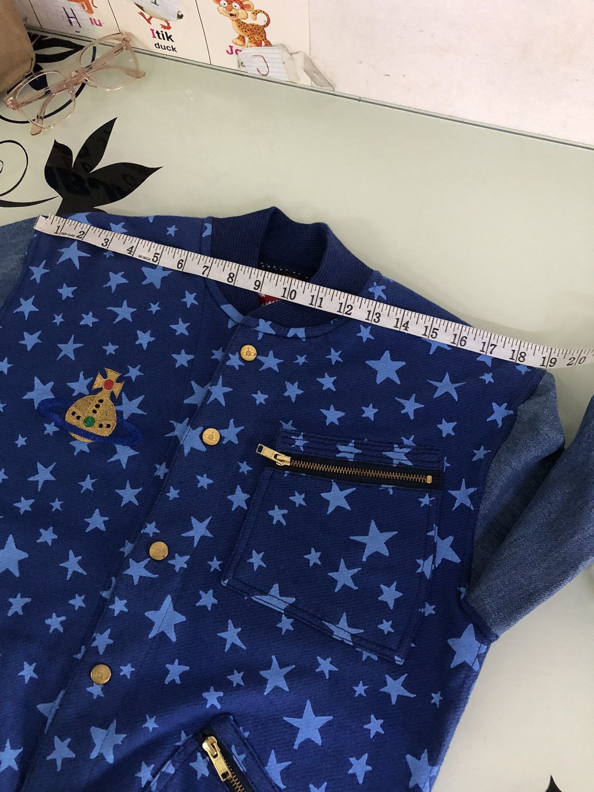 Lee × Vivienne Westwood Rare❗️Vivienne Westwood x Lee Varsity Jacket Aaron Ross Size US S / EU 44-46 / 1 - 23 Thumbnail