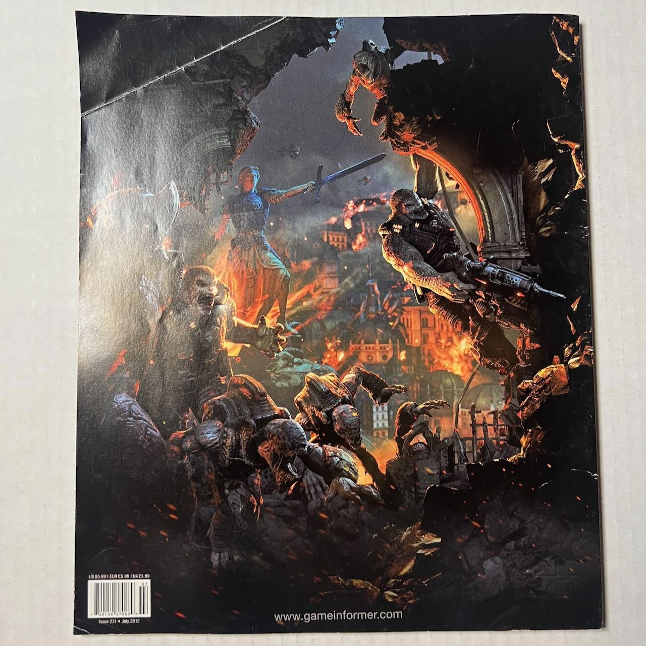 Designer OoP Game Informer Magazine #231 JUL 2012 Cover 2 of 2 Size ONE SIZE - 2 Thumbnail