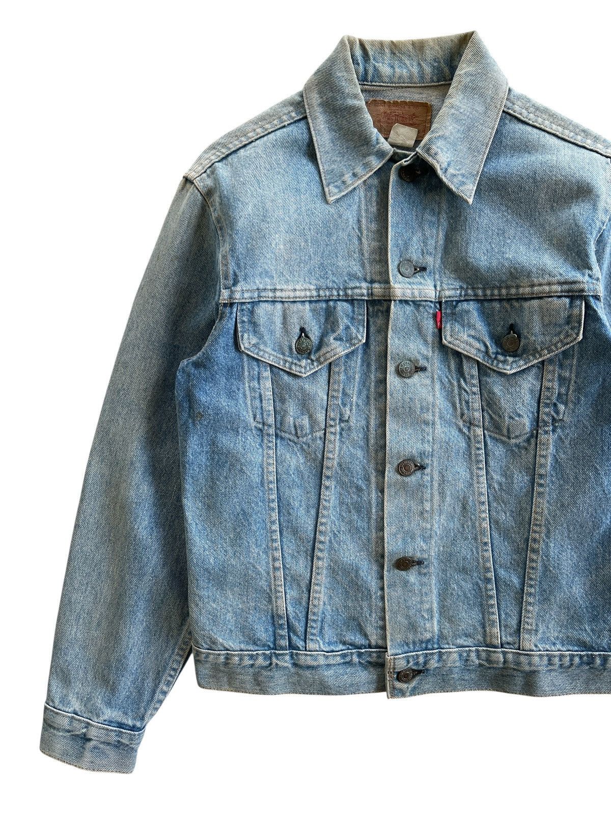 Levi's Vintage Clothing 70s Levis USA 70505-0217 Single R Trucker Jacket Size US S / EU 44-46 / 1 - 7 Thumbnail