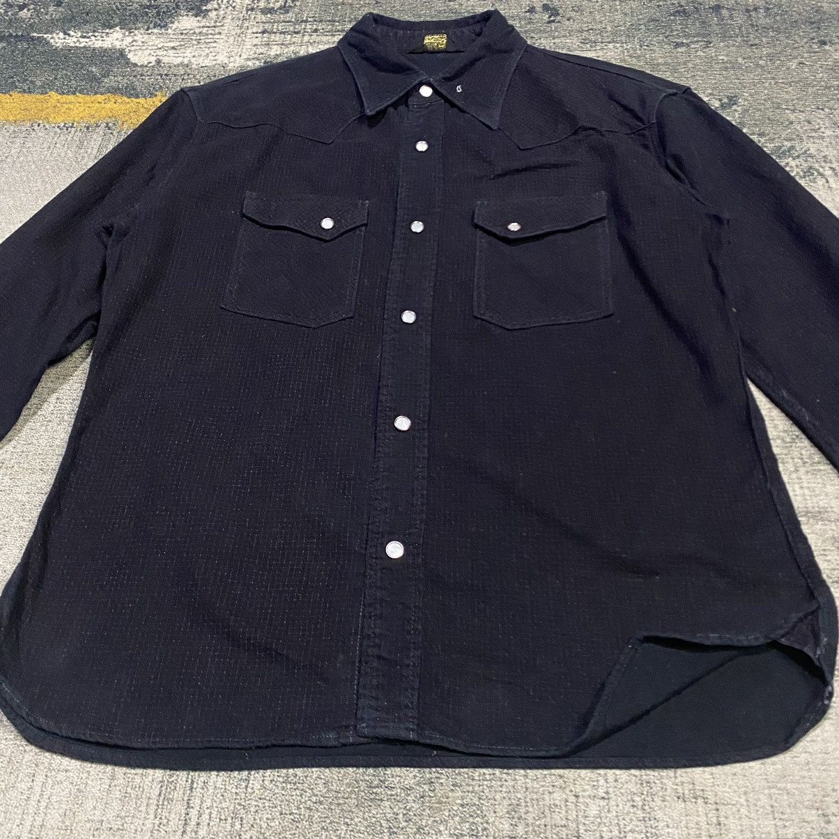 The Flat Head The Flat Head Black Mint Western Shirt Size US L / EU 52-54 / 3 - 12 Thumbnail
