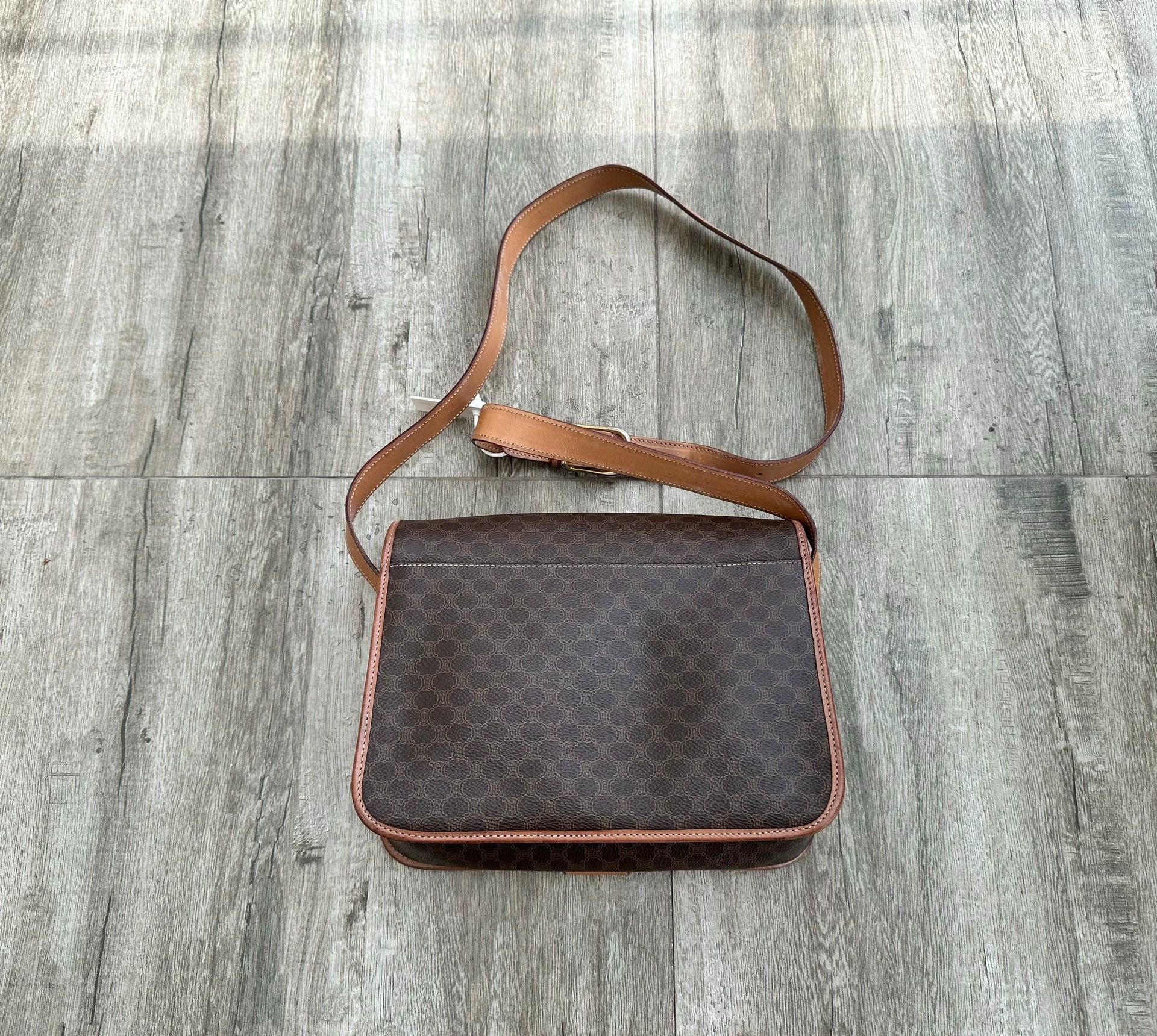 Celine Celine Trotteur Flap gold loop vintage crossbody Size ONE SIZE - 2 Thumbnail