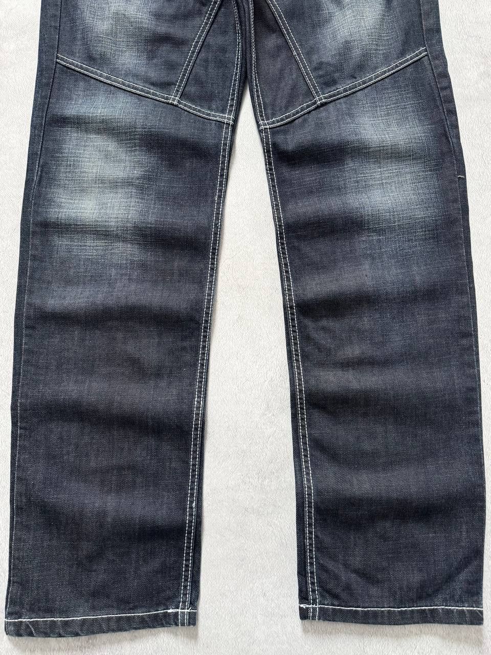 Japanese Brand Y2K Wampir Dark Denim Jeans Size US 36 / EU 52 - 5 Thumbnail