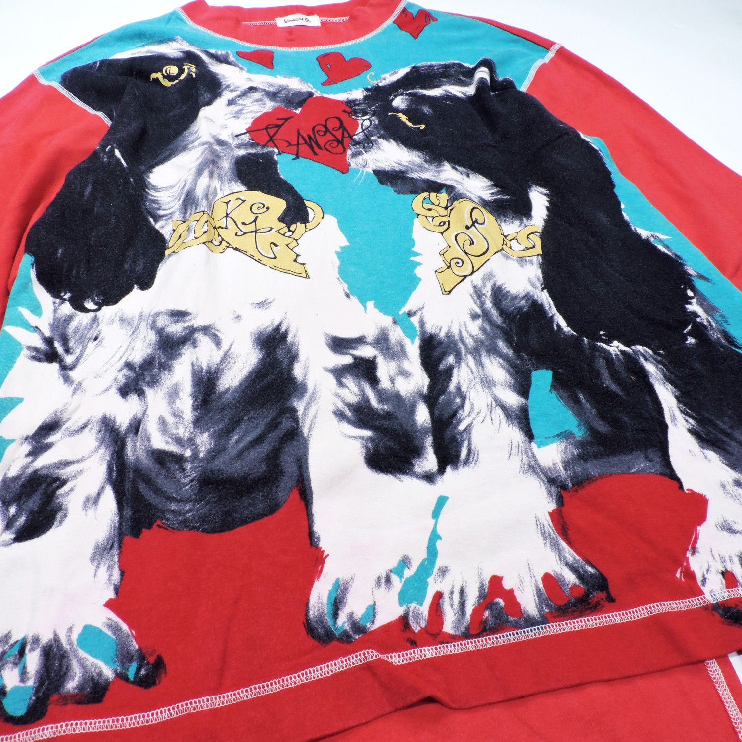 Kansai Yamamoto KANSAI YAMAMOTO 02 LOVING DOG LONG SLEEVE T-SHIRT Size US M / EU 48-50 / 2 - 6 Thumbnail