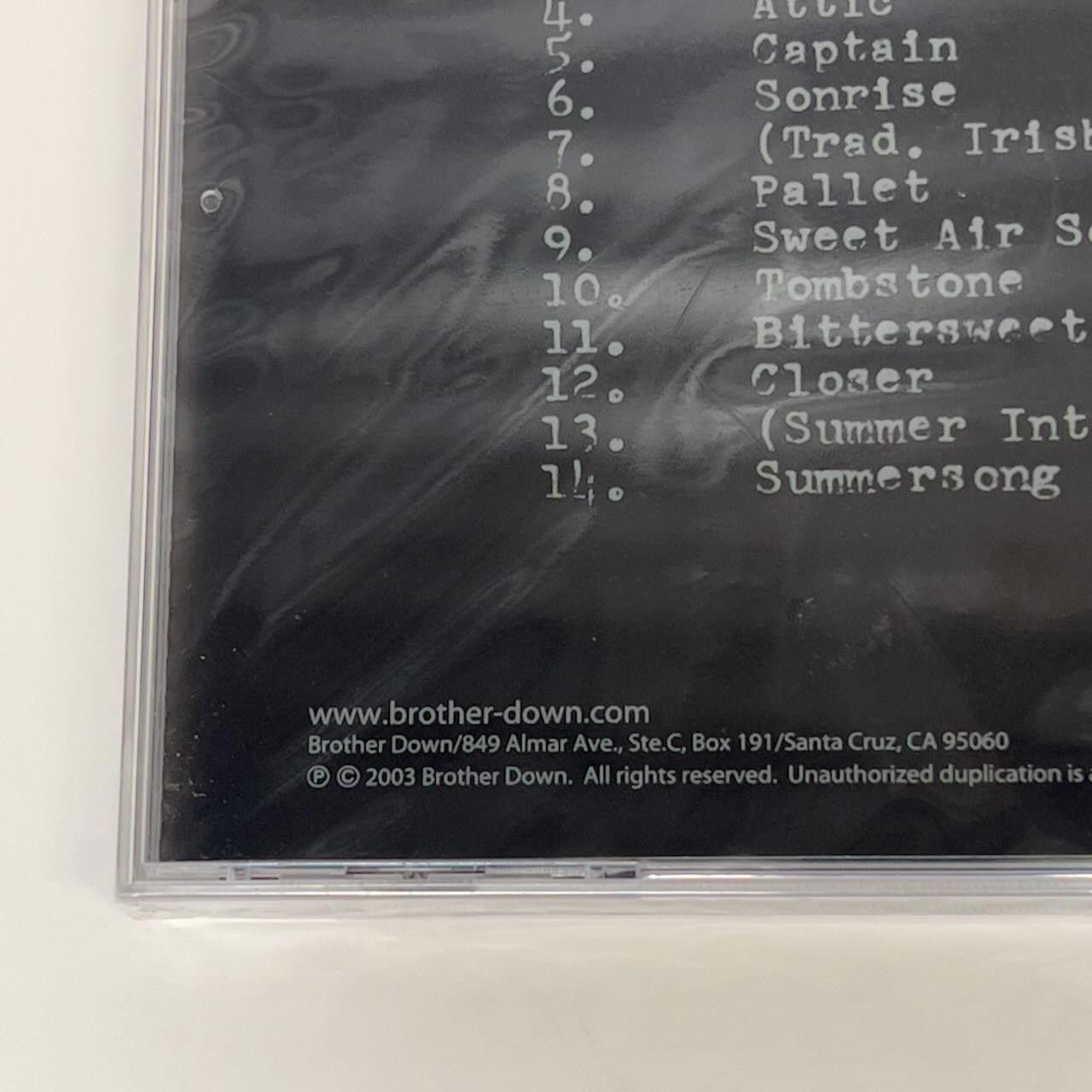 Designer Brother Down - To The Black Land CD 2003 SEALED Rare Size ONE SIZE - 6 Thumbnail