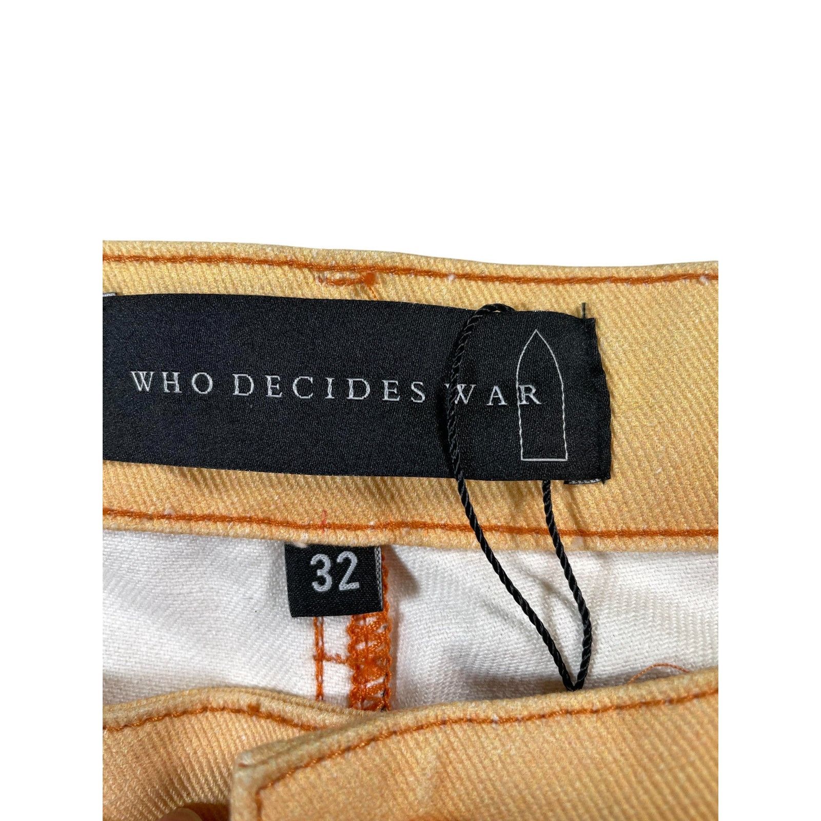 Who Decides War Who Decides War Sun Bleached Multi Jeans Size US 32 / EU 48 - 3 Thumbnail