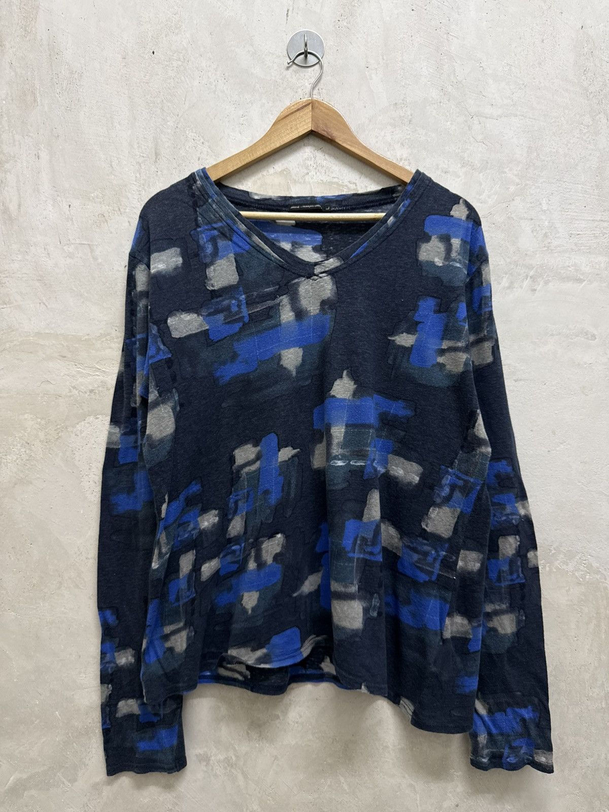 Marithe + Francois Girbaud Vintage Archive Marithe Francois Girbaud Abstract Art Tees Size US L / EU 52-54 / 3 - 1 Thumbnail