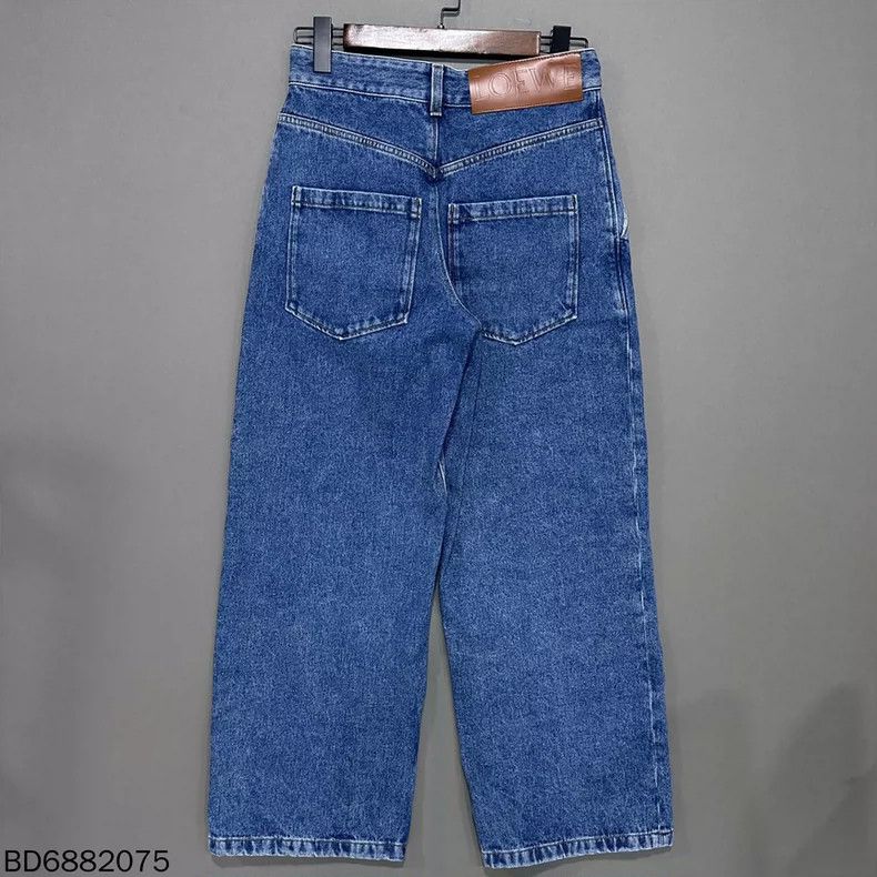Loewe loewe Embroidered baggy jeans 2505-Nextarrow Size US 36 / EU 52 - 2 Thumbnail