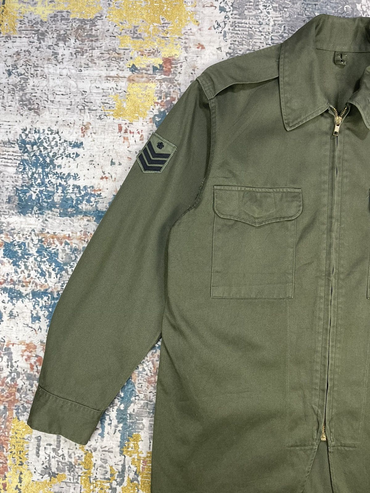 Vintage Vtg 1986 Military No.2 Top Work Clothes Army Jackets Size US S / EU 44-46 / 1 - 3 Thumbnail