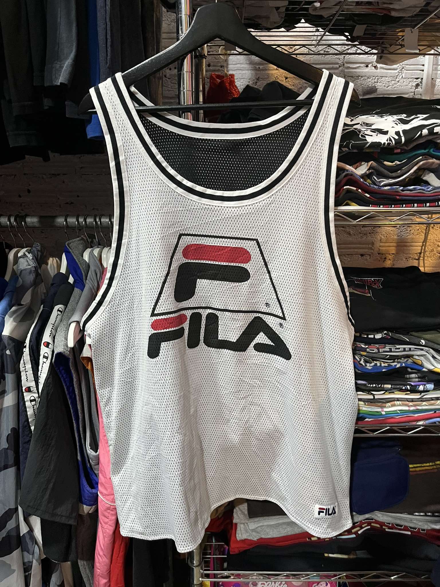 Fila Grant Hill Basketball Tank Top Reversible 90s