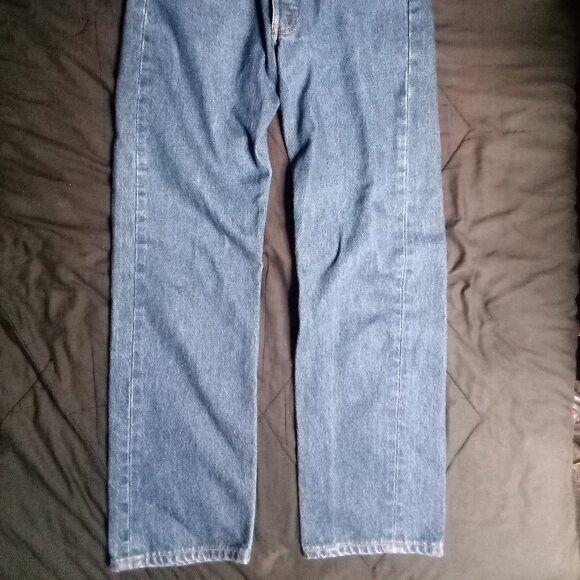 Levi's Vintage Levi's 501 Button Fly Denim Blue Jeans 30x31 Size US 30 / EU 46 - 4 Thumbnail