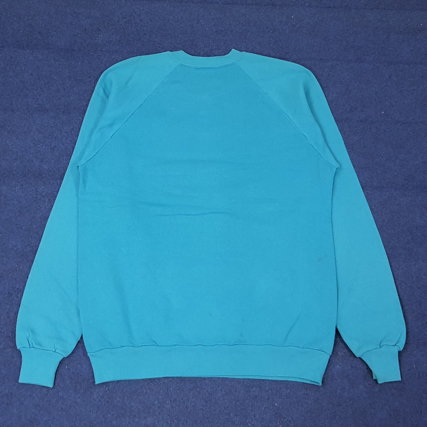 Jerzees Vintage Fishing Art 90s Sweatshirt C225N3 Size US M / EU 48-50 / 2 - 4 Thumbnail