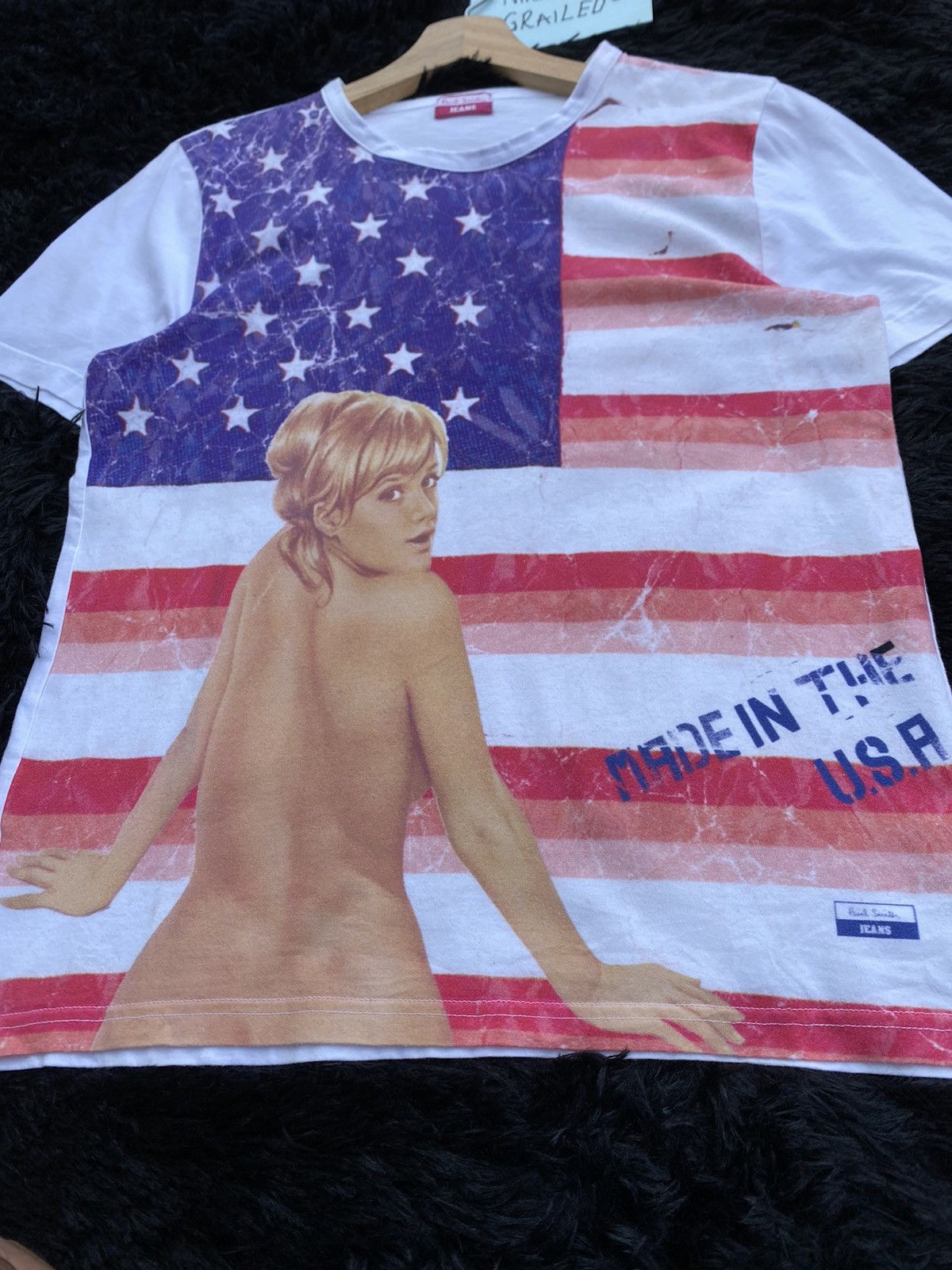 Paul Smith Rare Vintage Paul Smith American Flag Tshirt Size US S / EU 44-46 / 1 - 8 Thumbnail