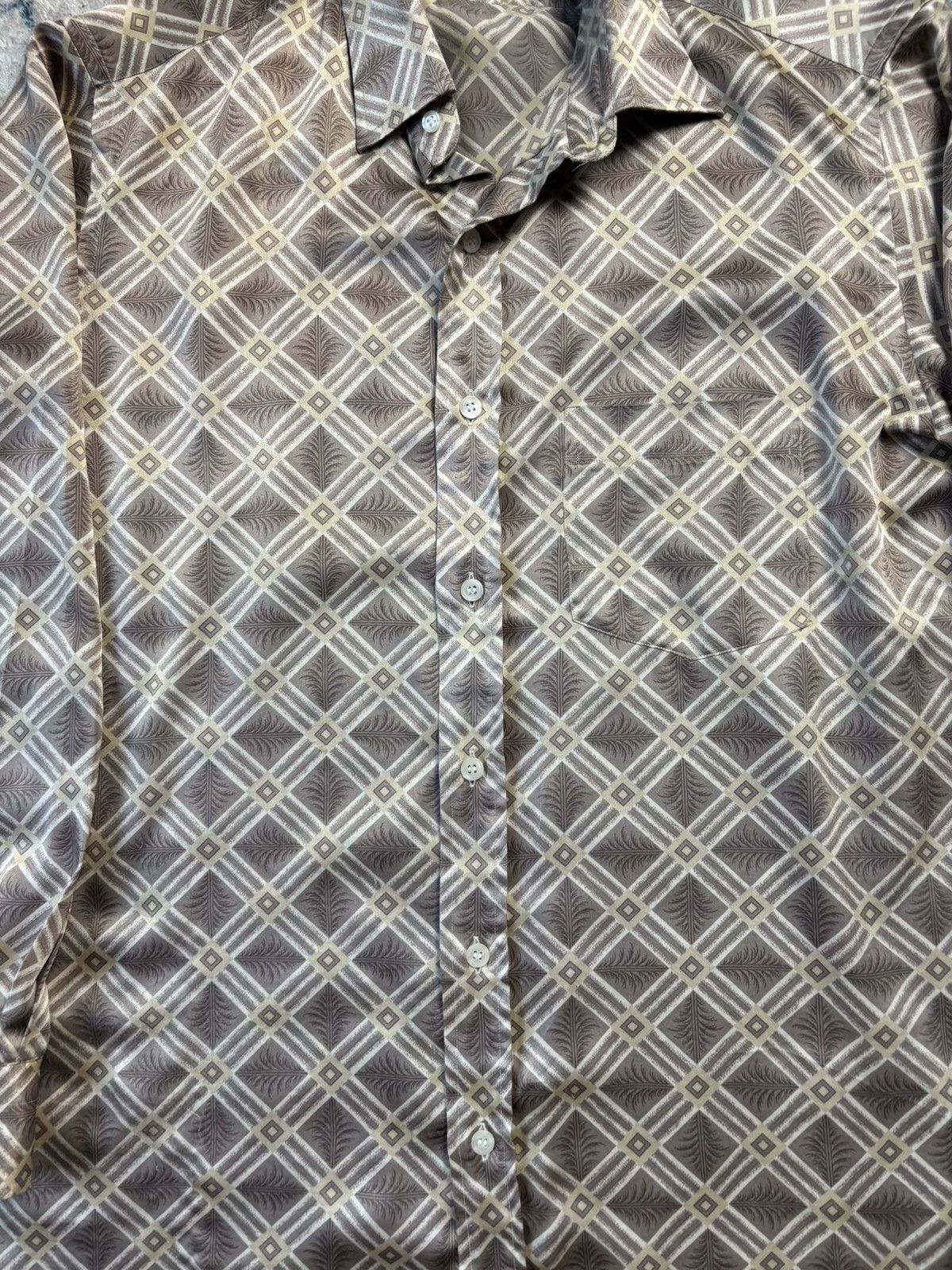 Vintage Vintage Lee Baron Patterned Button-up Shirt Size XL Size US XL / EU 56 / 4 - 4 Thumbnail