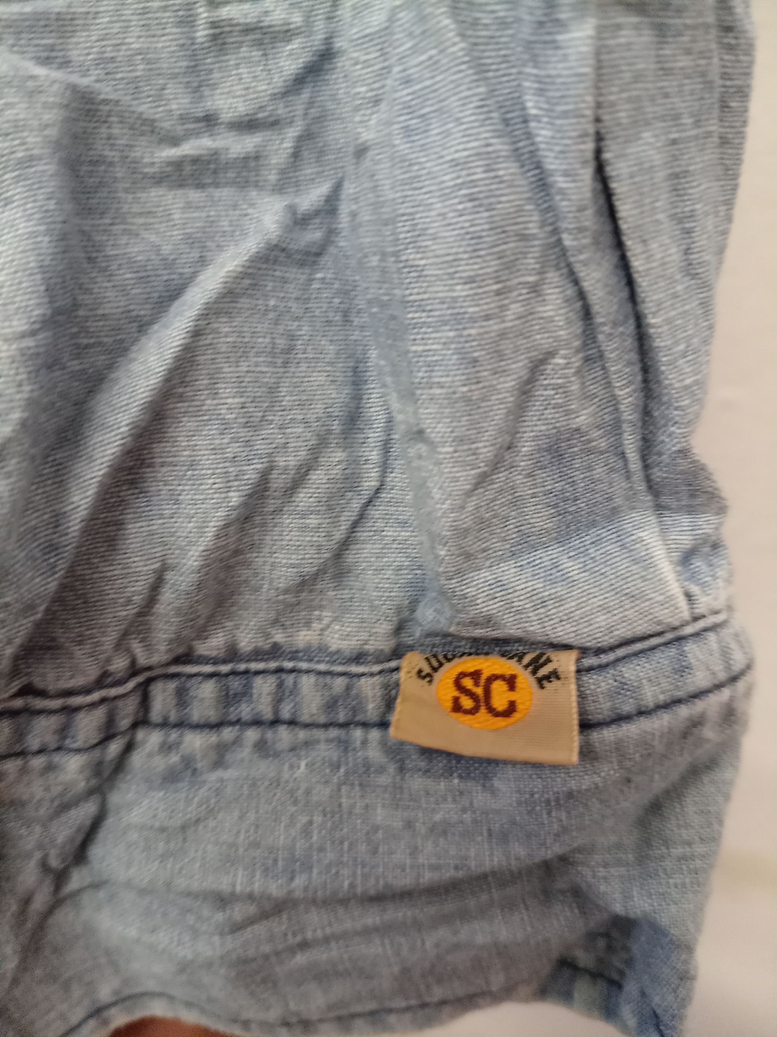 Japanese Brand × Sugar Cane Vintage sugar cane chambray shirt Size US M / EU 48-50 / 2 - 3 Thumbnail