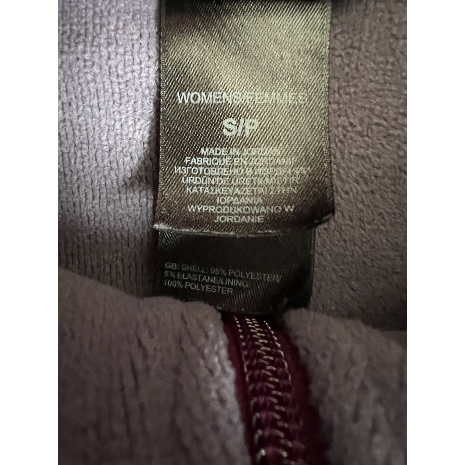 The North Face The North Face Size S Womens Purple Full Zip Fleece Lined Ba Size S / US 4 / IT 40 - 4 Thumbnail