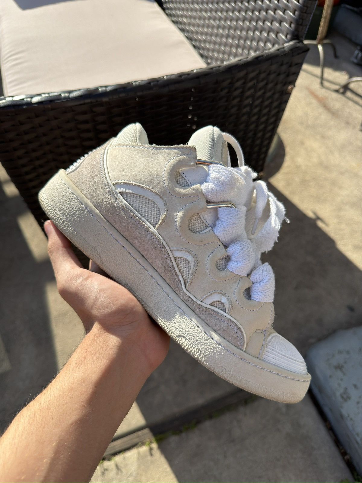 Lanvin Lanvin Curb Sneaker Size US 8 / EU 41 - 5 Thumbnail