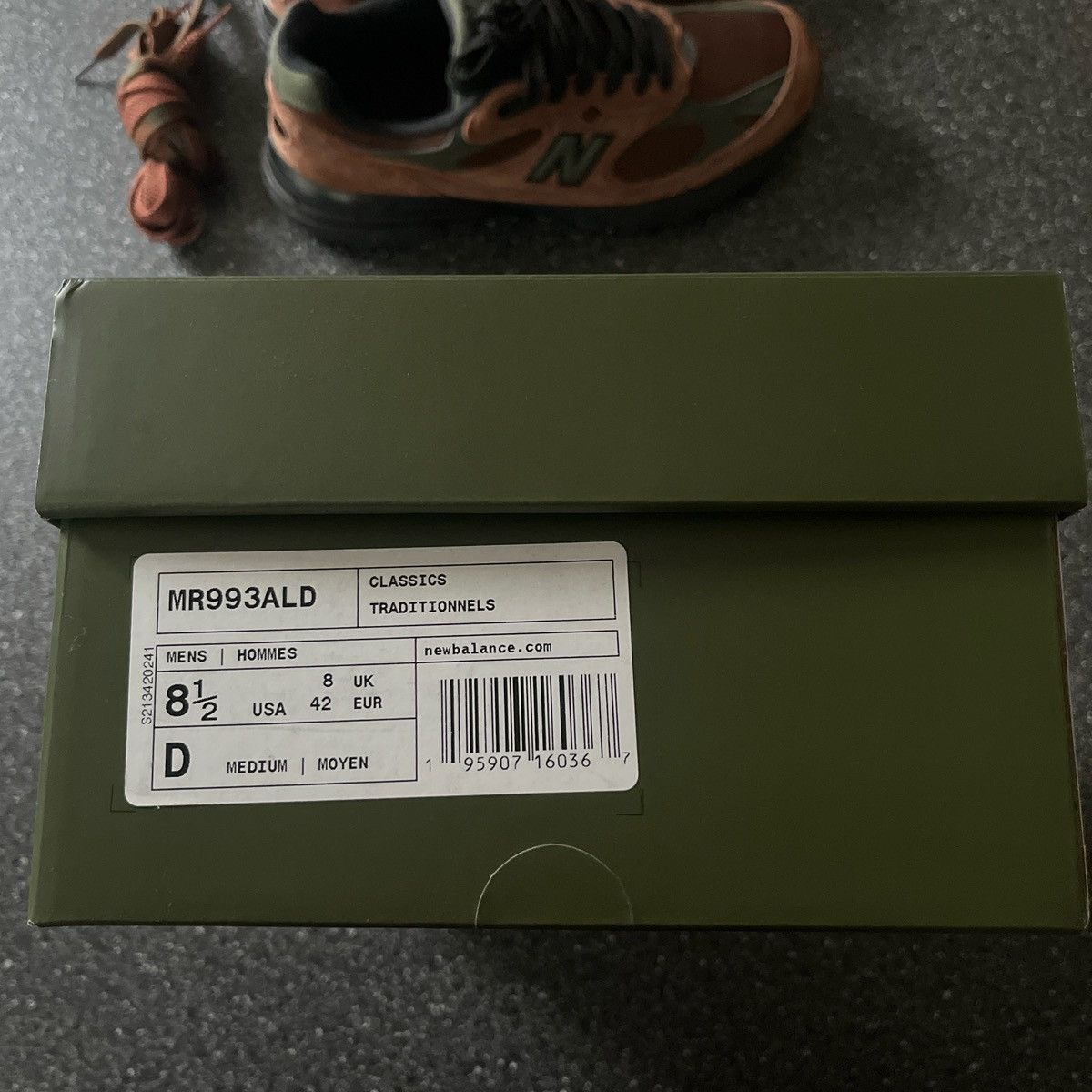 Aime Leon Dore × New Balance New Balance 993 Aime Leon Dore Brown Size US 8.5 / EU 41-42 - 6 Thumbnail