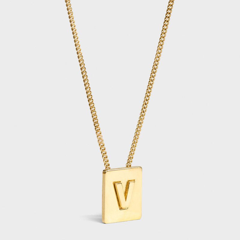 Celine o1w1db10526 46N0V6 Size : OS / Necklace in Gold Size ONE SIZE - 1 Thumbnail