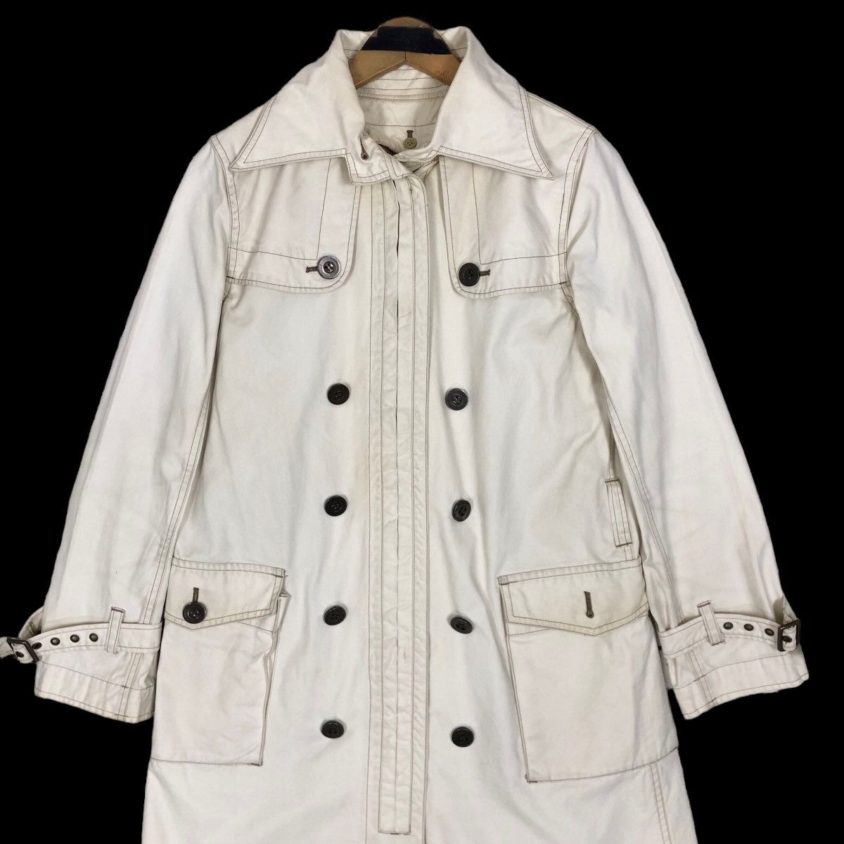 Hysteric Glamour Vintage Hysteric Glamour Cotton Canvas Trench Coat Size M / US 6-8 / IT 42-44 - 7 Thumbnail