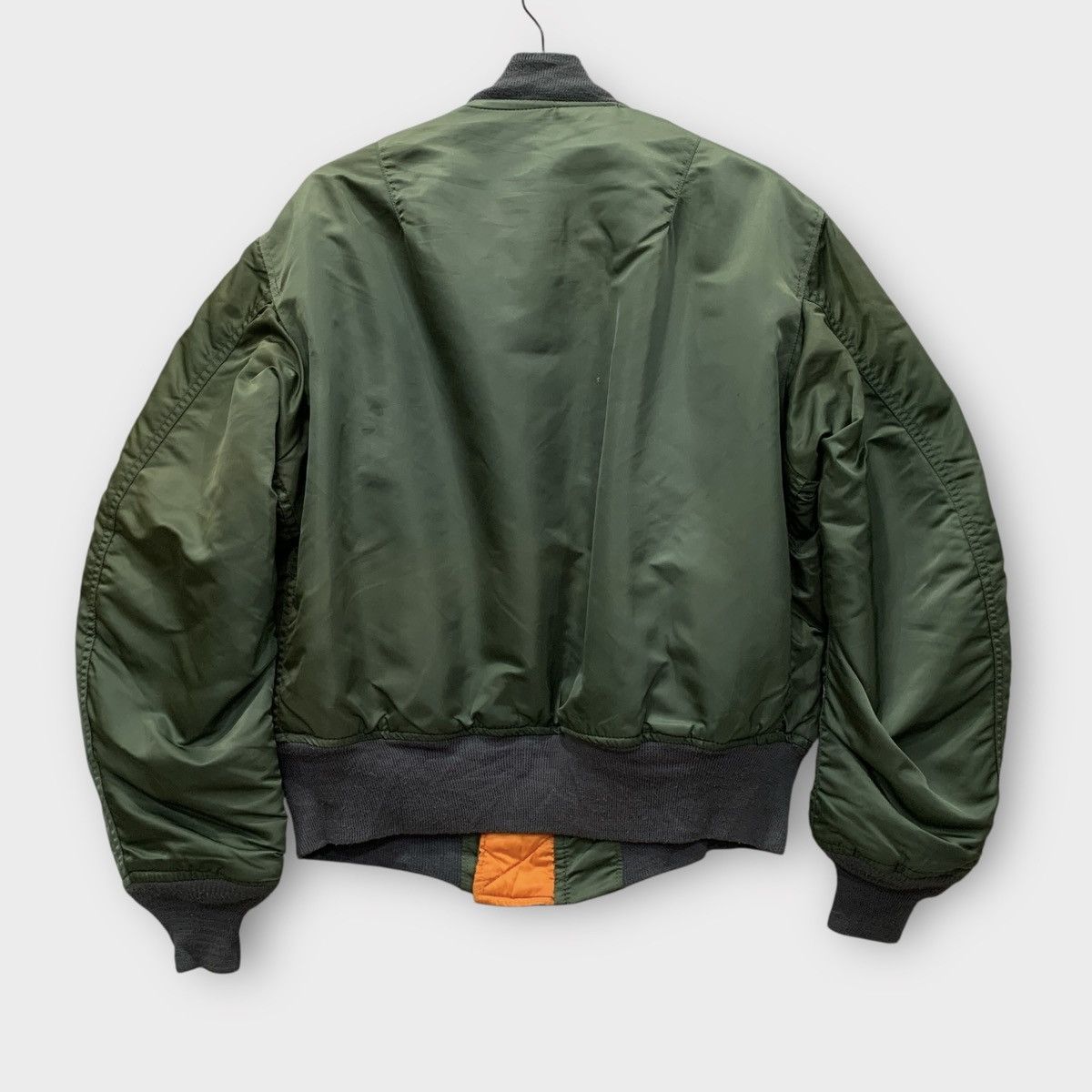 Avirex VINTAGE 90s USAF MA 1 FLIGHT BOMBER JACKET REVERSIBLE Size US L / EU 52-54 / 3 - 2 Thumbnail