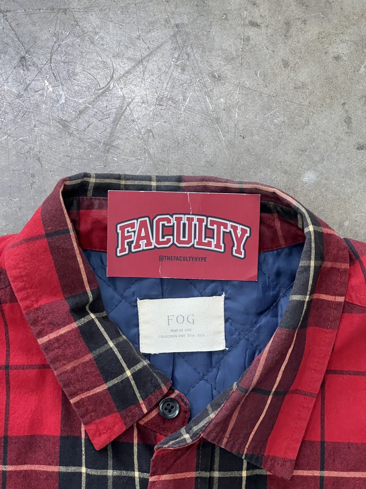 Fear of God Fear of God FOG Flannel Plaid Shirt Shacket XL Size US XL / EU 56 / 4 - 3 Thumbnail