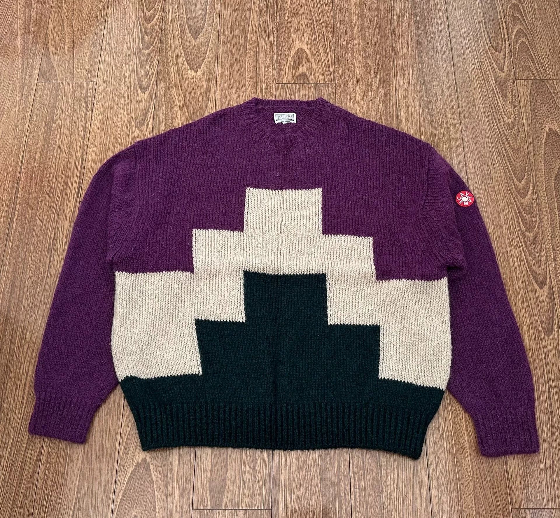 Cav Empt C.E CAVEMPT Knit Sweater Size US XL / EU 56 / 4 - 1 Thumbnail