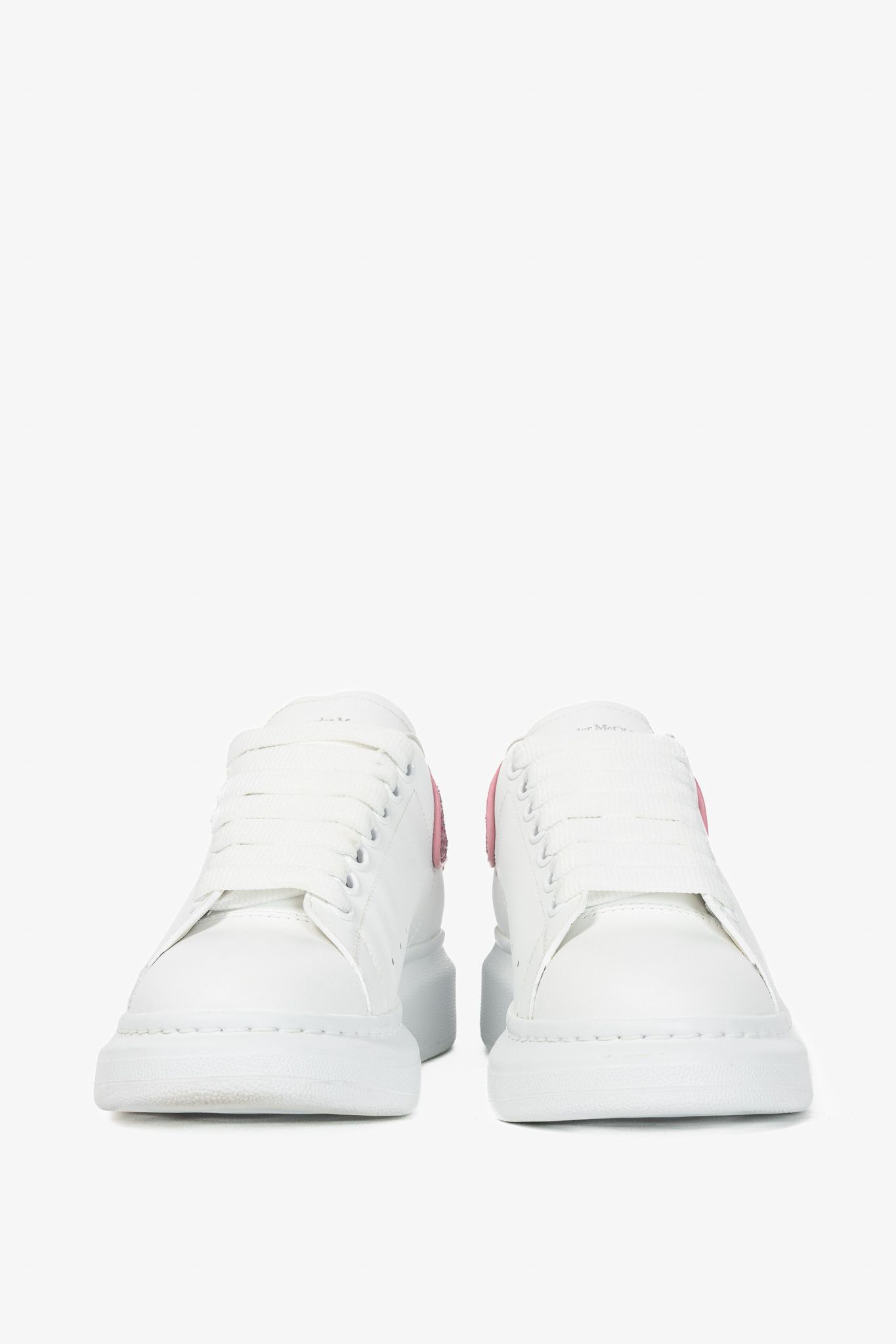 Alexander McQueen Alexander McQueen Larry Glitter Lace-Up Sneakers Size US 6.5 / IT 36.5 - 2 Thumbnail