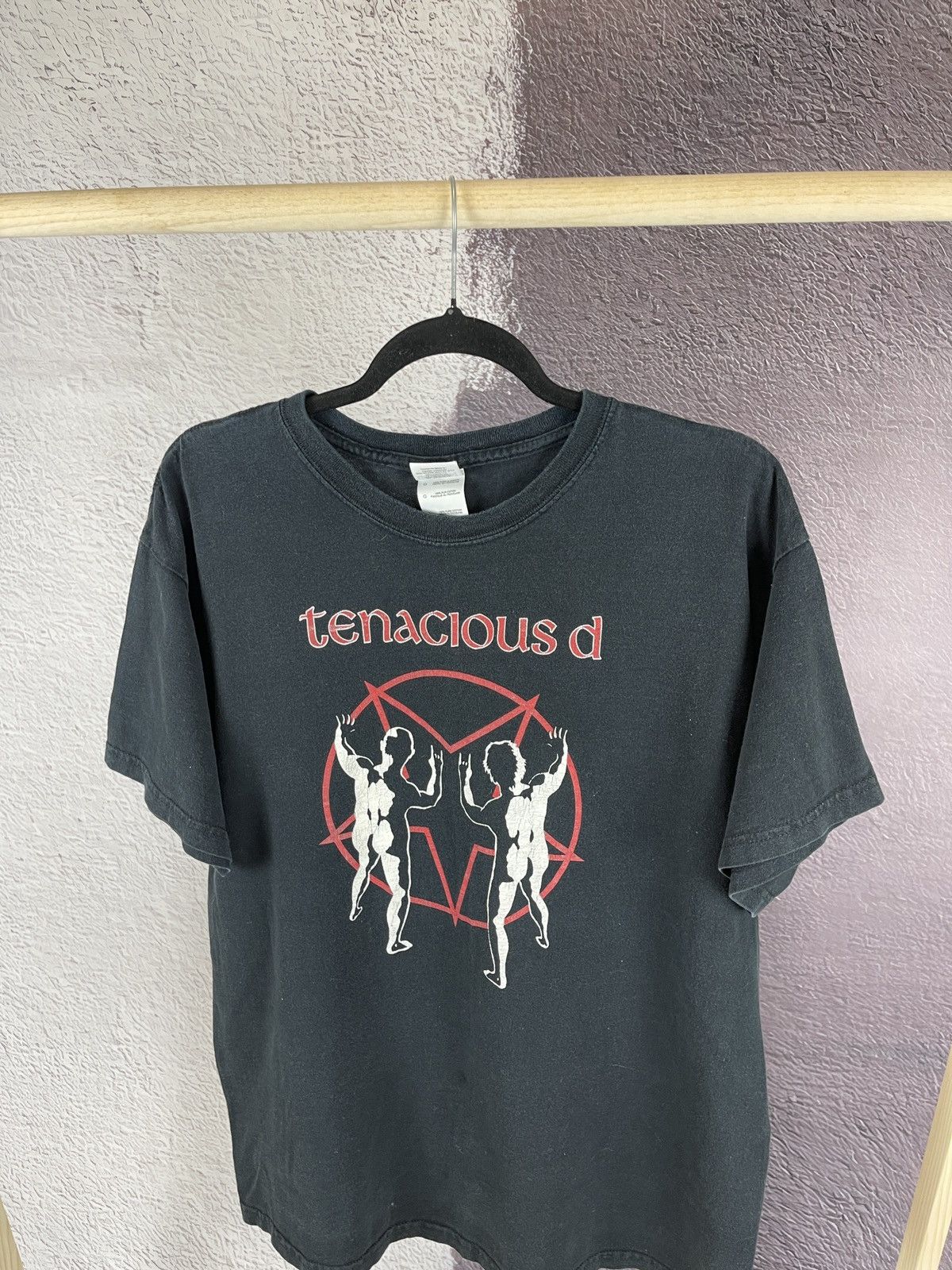 Band Tees Gildan vintage y2k tenacious d band tee shirt rare Size US L / EU 52-54 / 3 - 4 Thumbnail