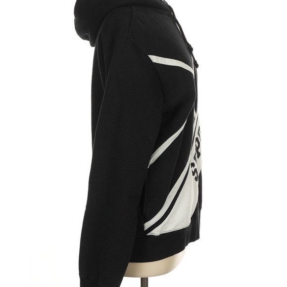 Supreme Supreme Diagonal Hooded Sweatshirt In Black M Size US M / EU 48-50 / 2 - 3 Thumbnail
