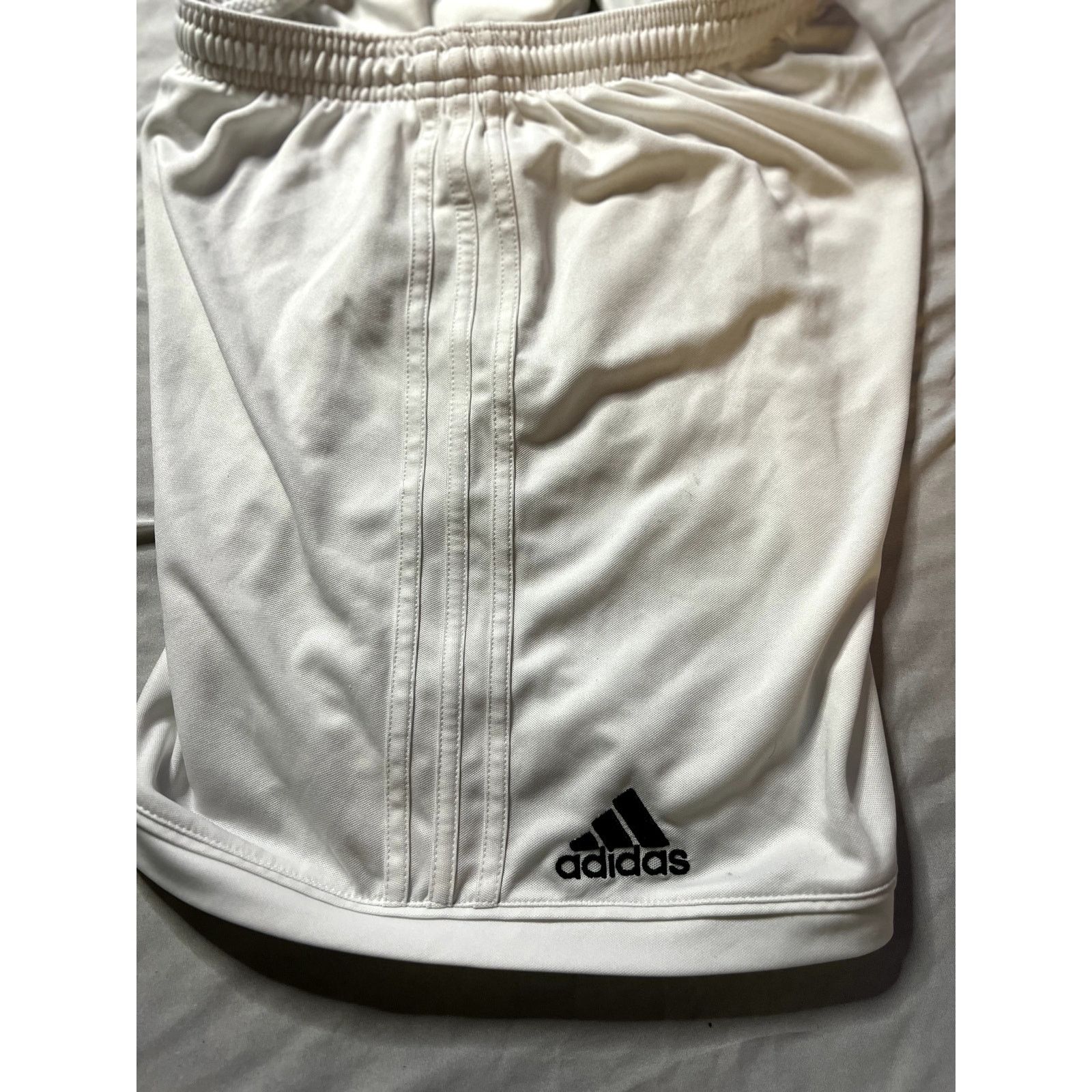 Adidas Adidas White Athletic Shorts Size Large - RN 88387 clean Size US 36 / EU 52 - 6 Thumbnail