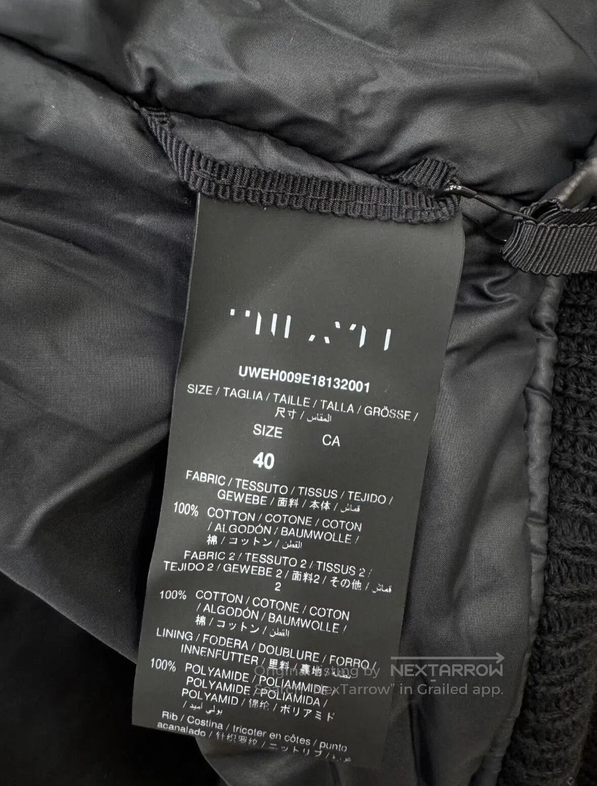 Ben Taverniti Unravel Project Unravel Reversible Hooded Jacket. Size S / US 4 / IT 40 - 8 Thumbnail