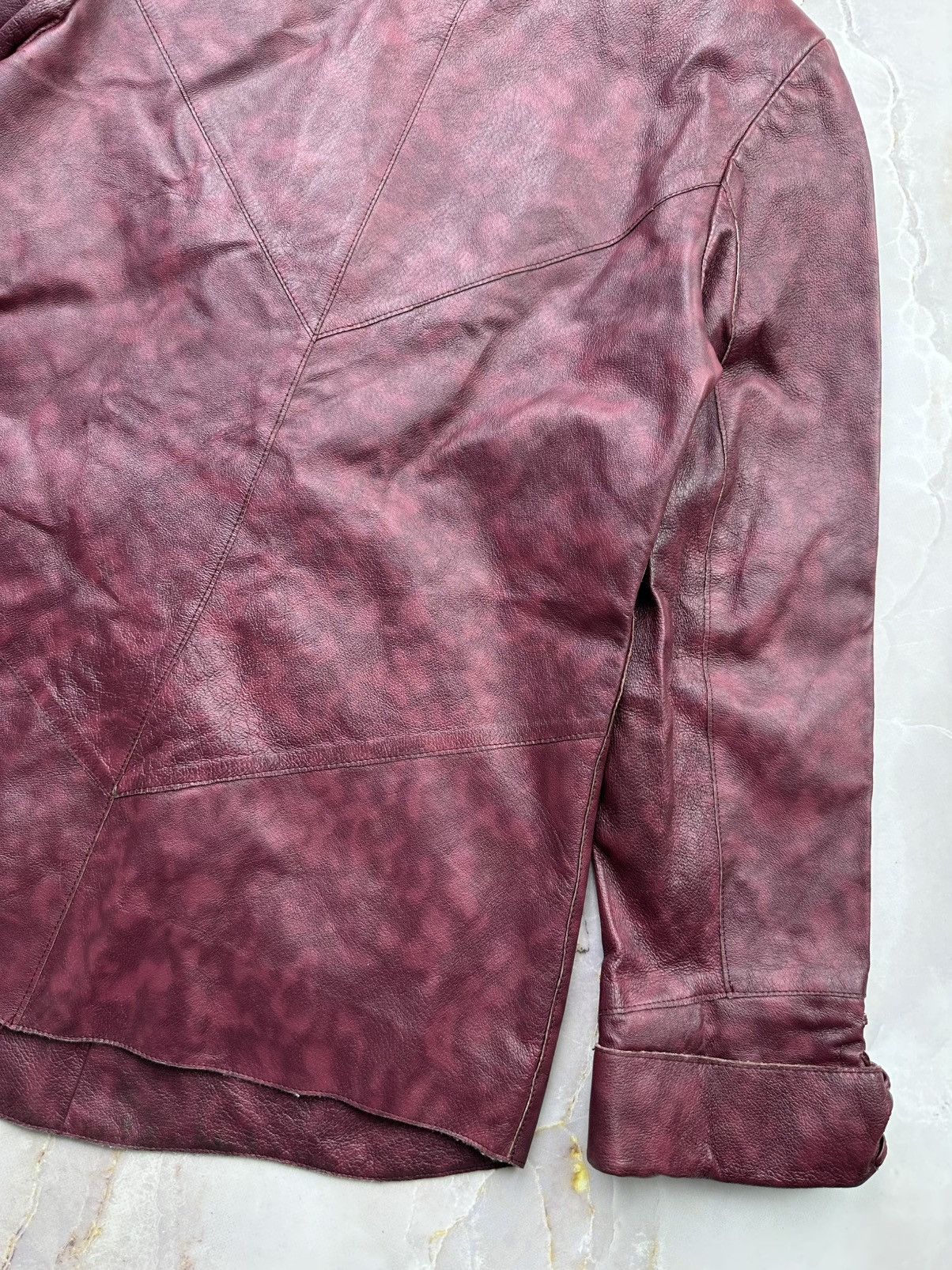 Japanese Brand Vintage Leather Jacket Size L / US 10 / IT 46 - 13 Thumbnail