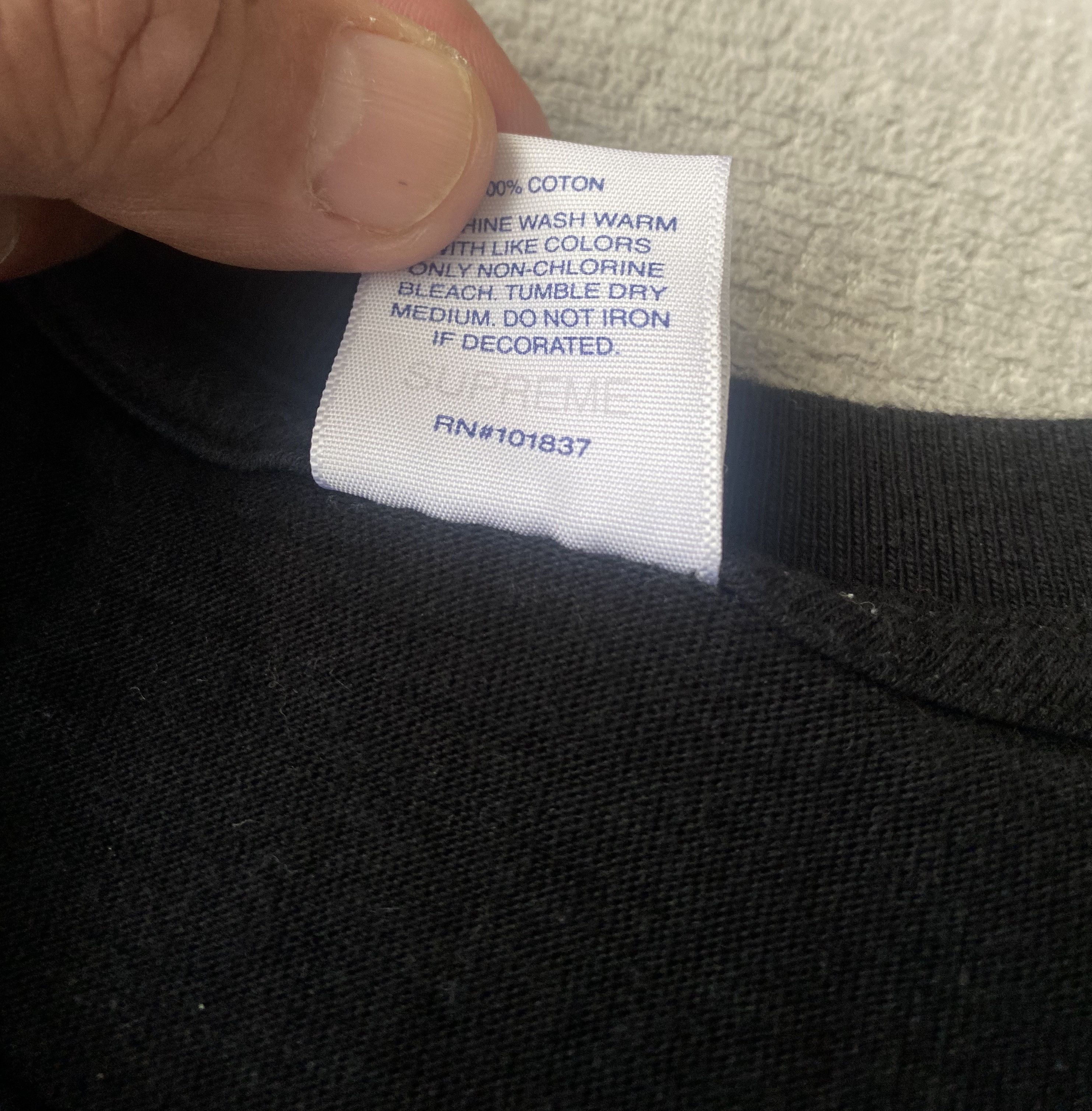 Supreme Supreme SS20 Supreme Sacred Unique Sleeves T-Shirt Black XL Size US XL / EU 56 / 4 - 8 Thumbnail