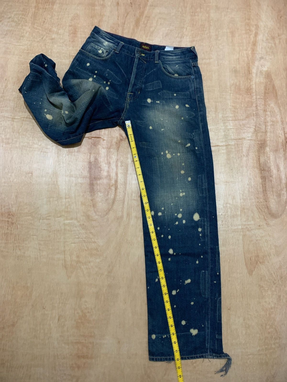 If Six Was Nine × Japanese Brand × Von Dutch Vintage Von Dutch American Made Forever Denim Jeans Size US 31 - 12 Thumbnail