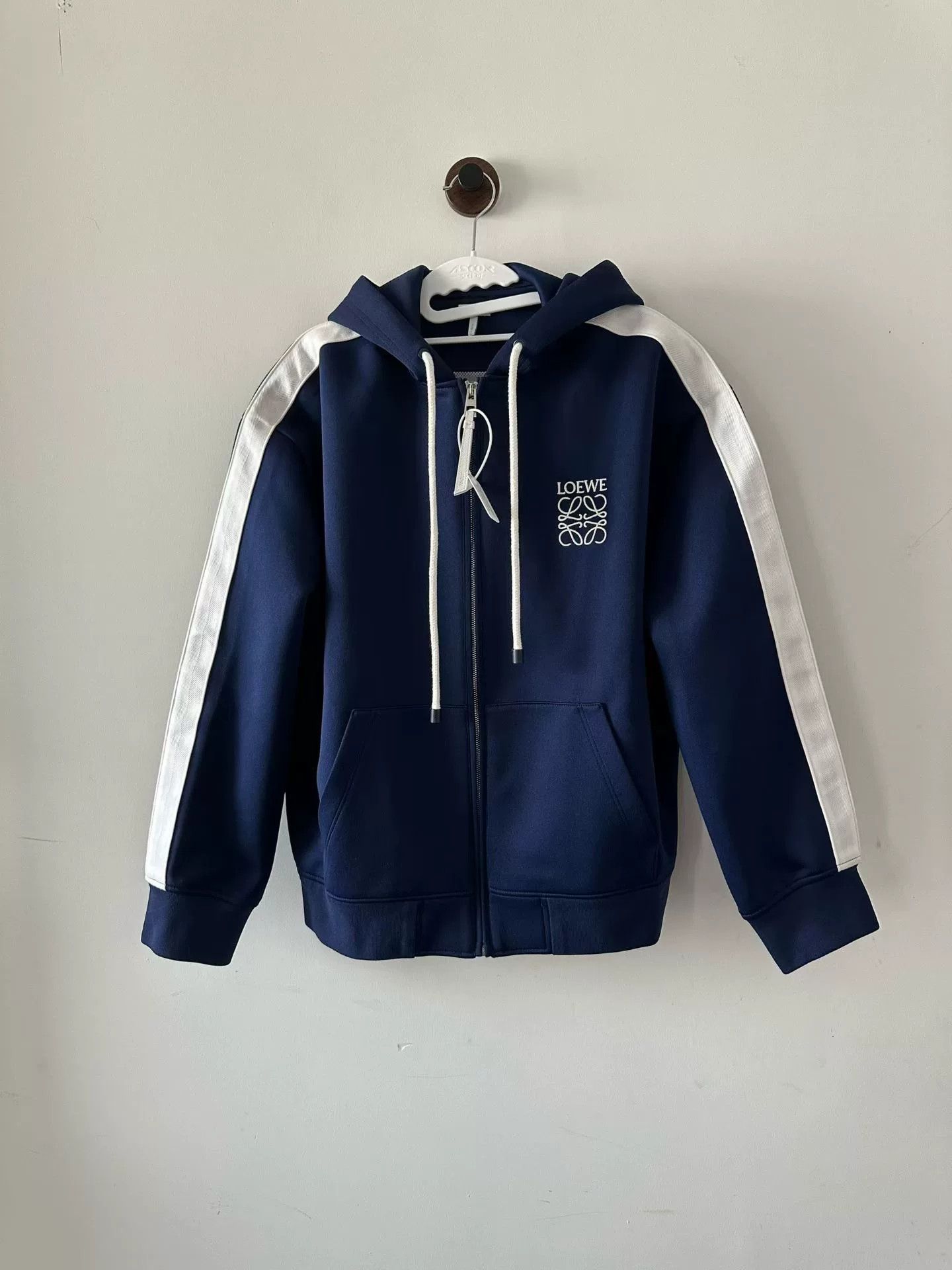 Loewe Loewe Embroidered Logo Zip Hoodie Size US M / EU 48-50 / 2 - 1 Thumbnail