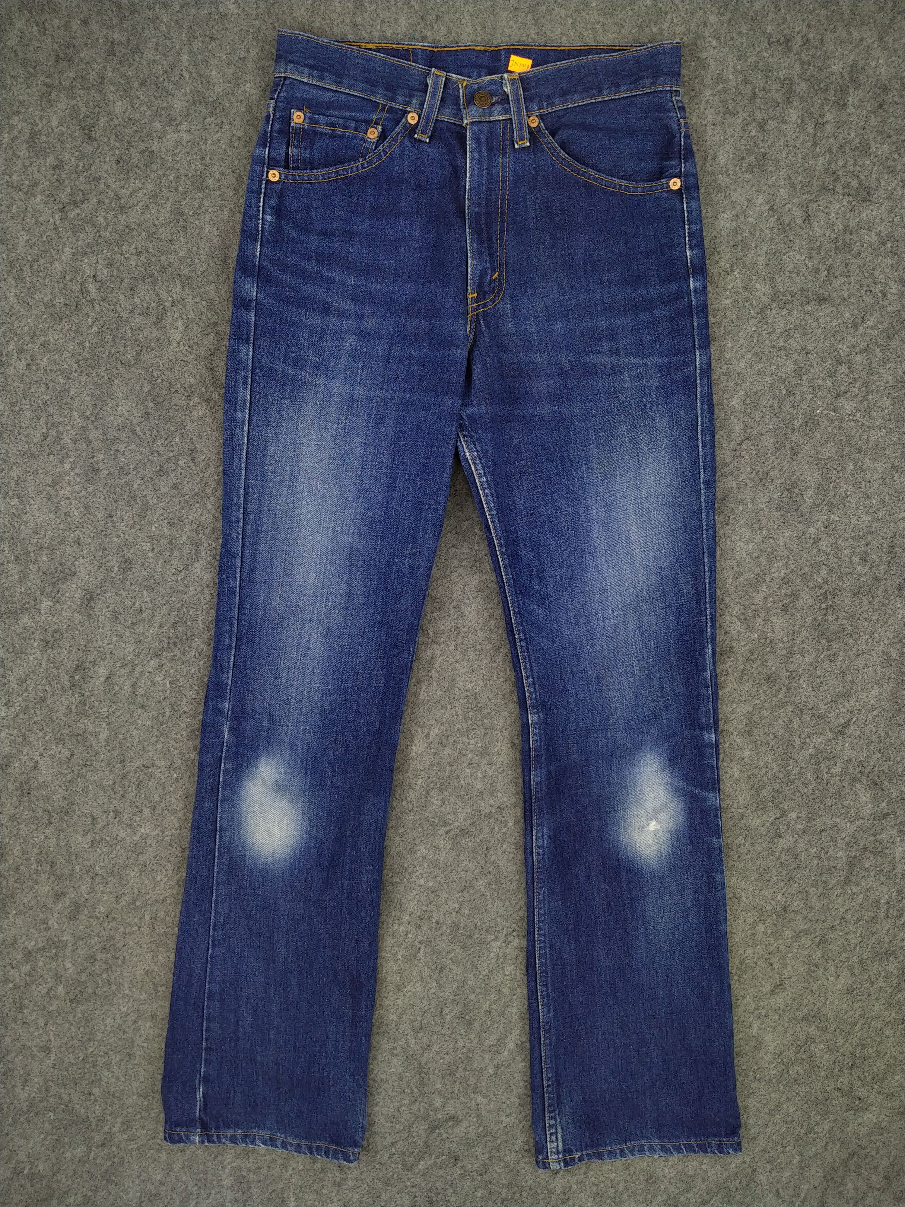 Levi's Blue Distressed Vintage Levi's 517 Flare 28x32 Denim JN1014 Size US 28 / EU 44 - 1 Thumbnail