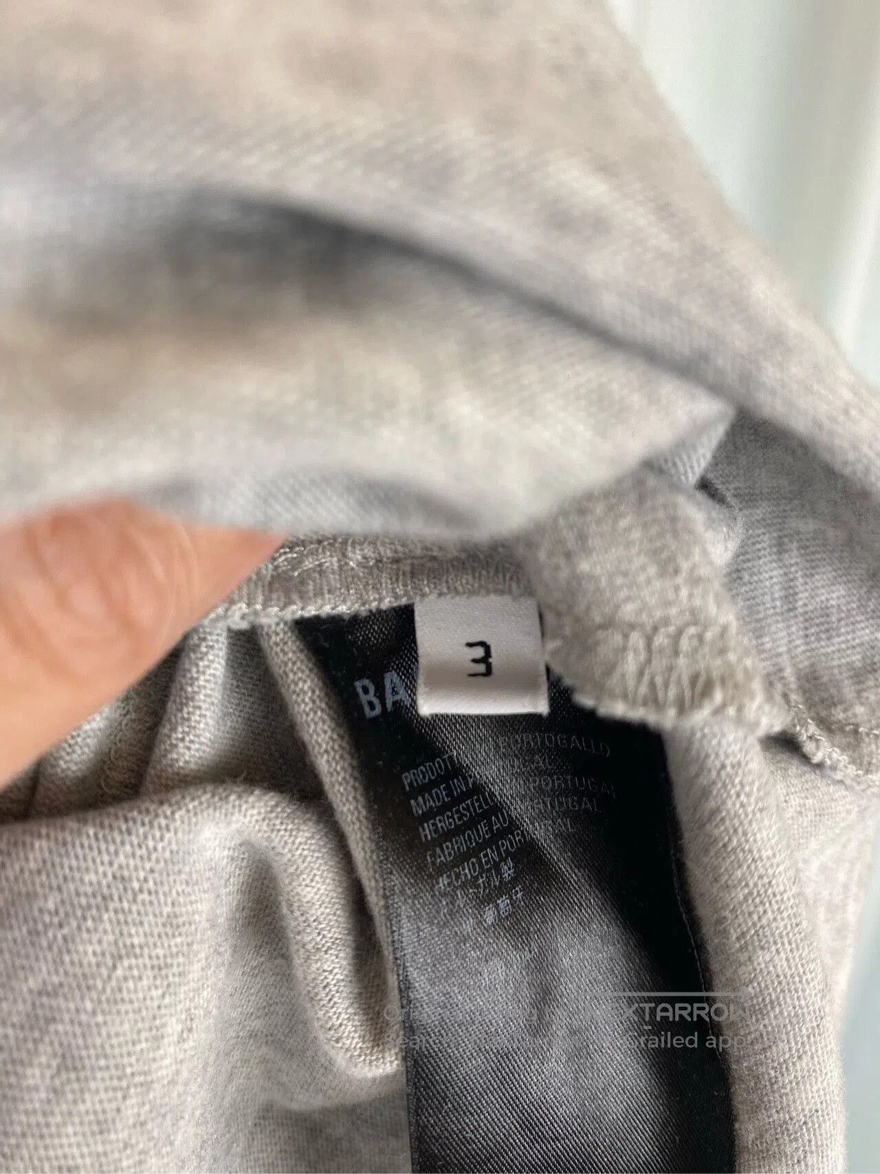 Balenciaga Balenciaga FBI Logo Gray Short Sleeve T-Shirt. Size US M / EU 48-50 / 2 - 4 Thumbnail