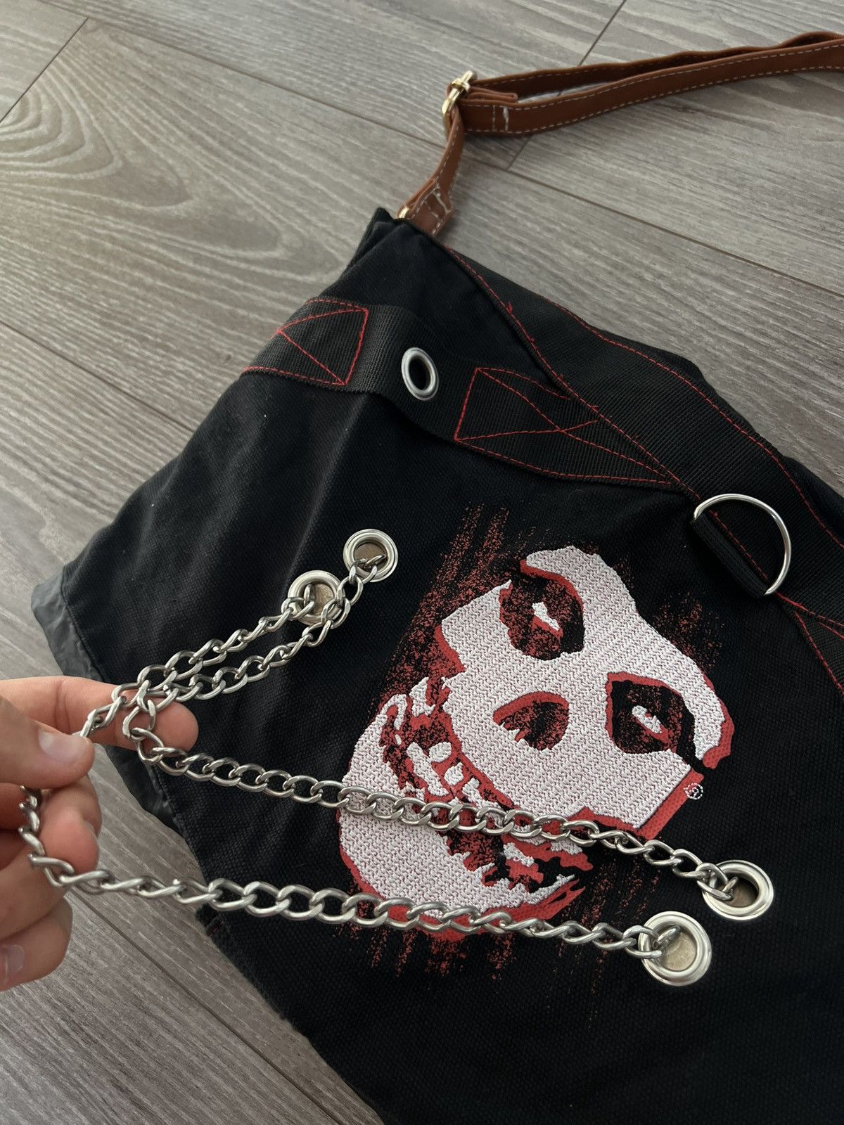 Band Tees × Misfits × Other ‼️Archival Misfits by Cyclopian Bioworld 00s Transformer Bag‼️ Size ONE SIZE - 9 Thumbnail