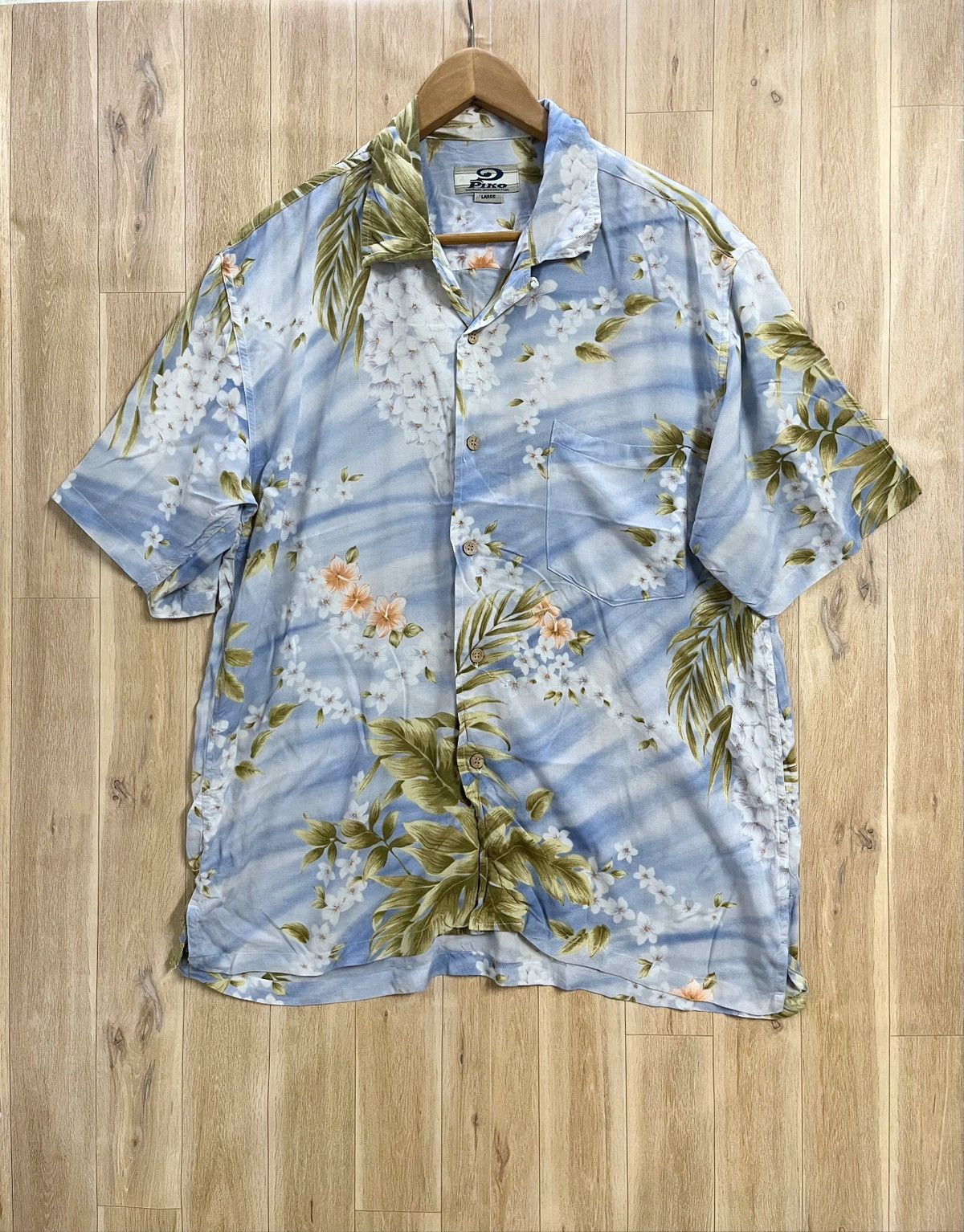 Sun Surf × Vintage Vintage Hawaii Shirt Rayon L Rockabilly by Piko Surf Beach Size US L / EU 52-54 / 3 - 1 Thumbnail
