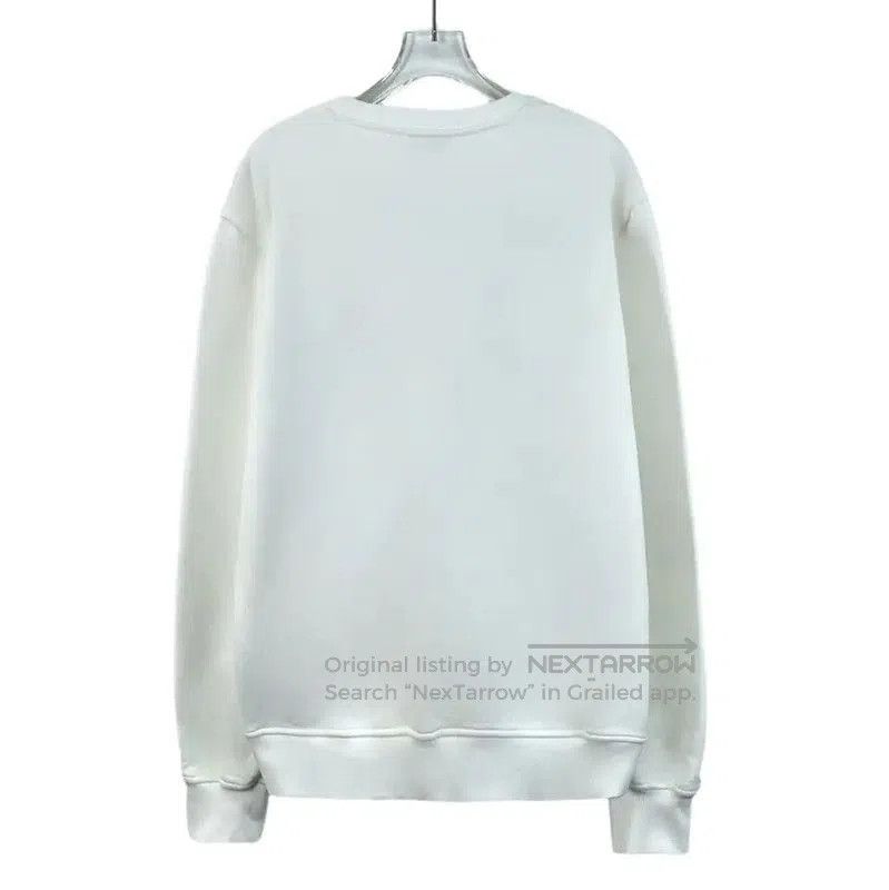 Dior Dior Women's White Cotton Sweatshirt with Bee . Size L / US 10 / IT 46 - 2 Thumbnail