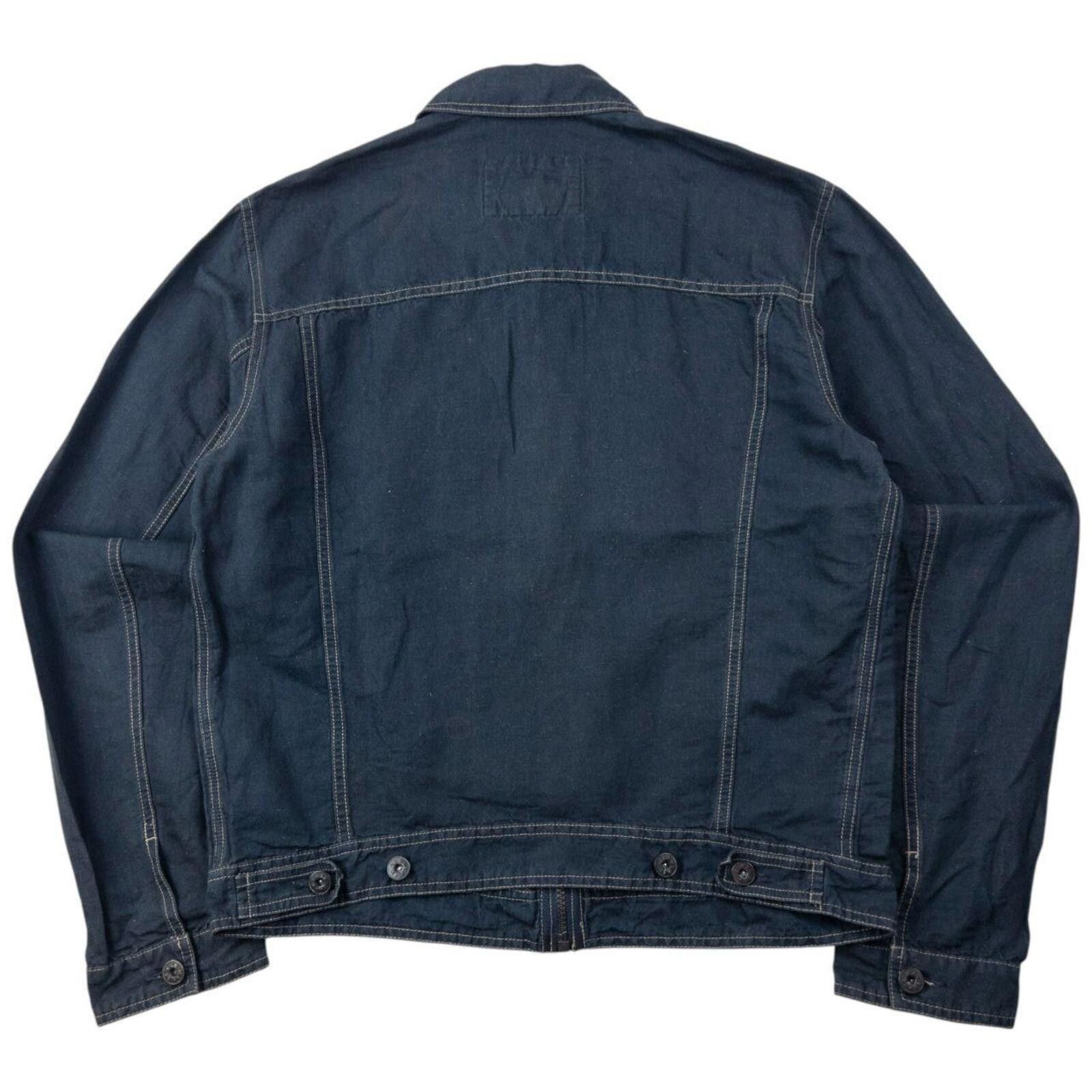 Marithe + Francois Girbaud Vintage Marithe + Francois Girbaud Zip Up Linen Jacket S Size US S / EU 44-46 / 1 - 2 Thumbnail
