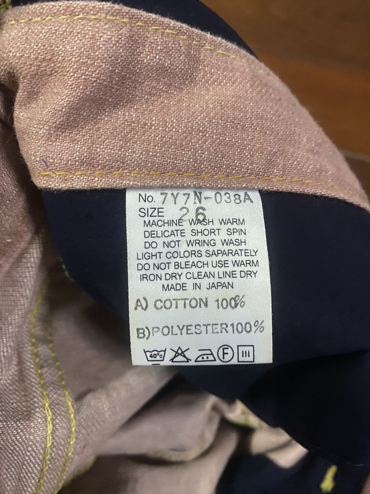 Le Grande Bleu (L.G.B.) rare yen japanese brand double waist boot cut sukajan b-1 Size US 32 / EU 48 - 21 Thumbnail