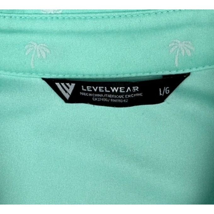 Other NEW PGA Tour Levelwear x Fengate Taylor Pendrith Men's Polo Size US L / EU 52-54 / 3 - 3 Thumbnail