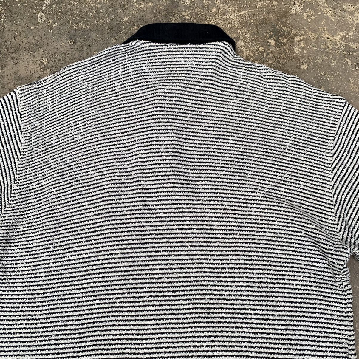 Burberry VINTAGE BURBERRYS KNIT STRIPED POLO SHIRT Size US L / EU 52-54 / 3 - 5 Thumbnail