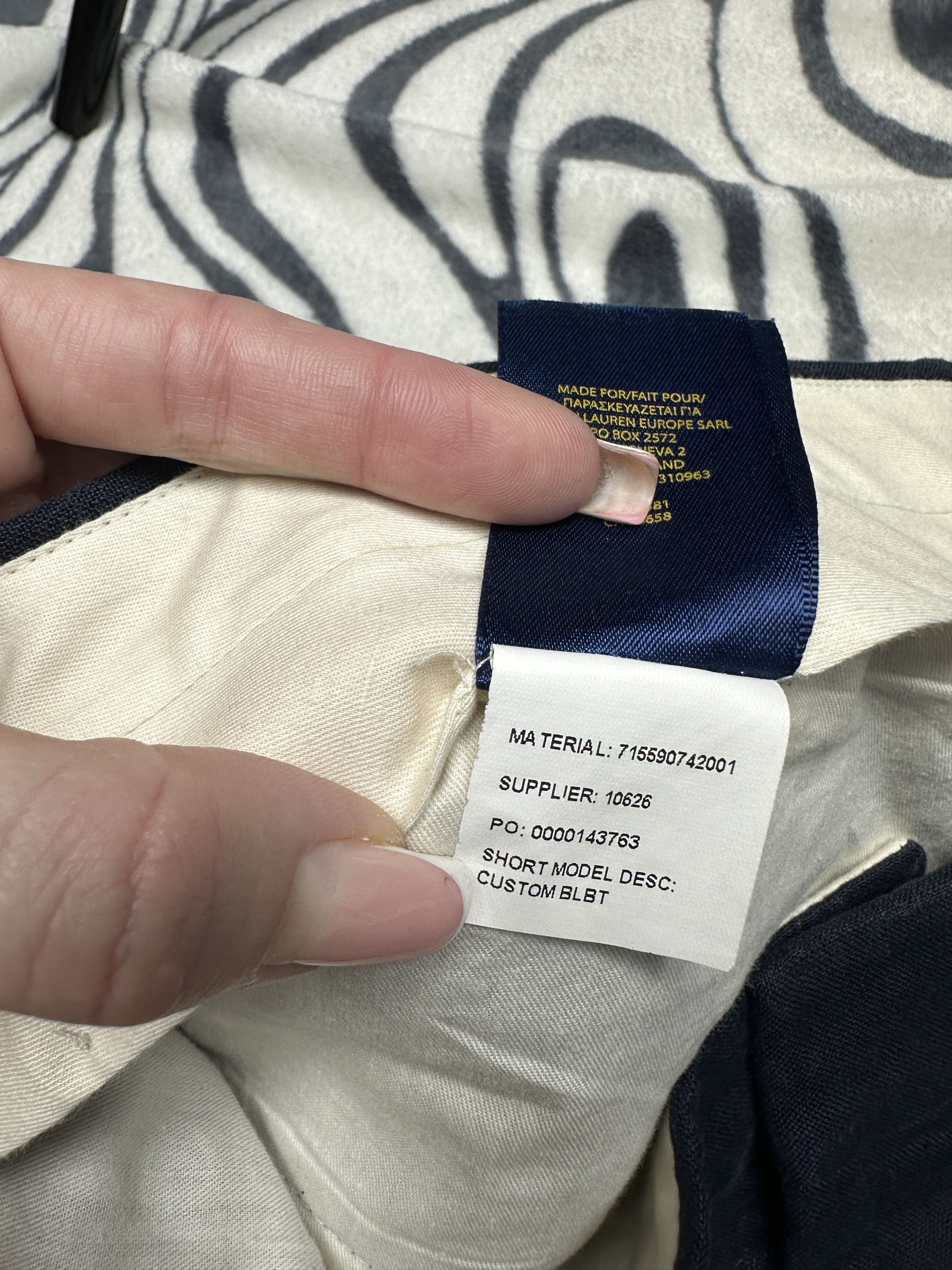 Polo Ralph Lauren Polo Ralph Lauren Mens Linen Chino Pants Trousers Size US 36 / EU 52 - 5 Thumbnail