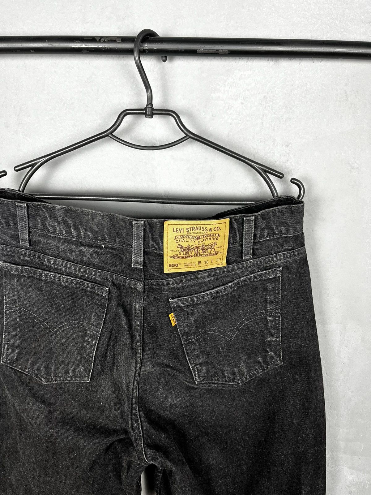 Levi's 550 Levi’s denim vintage 90s USA style size W36 L30 Size US 36 / EU 52 - 5 Thumbnail